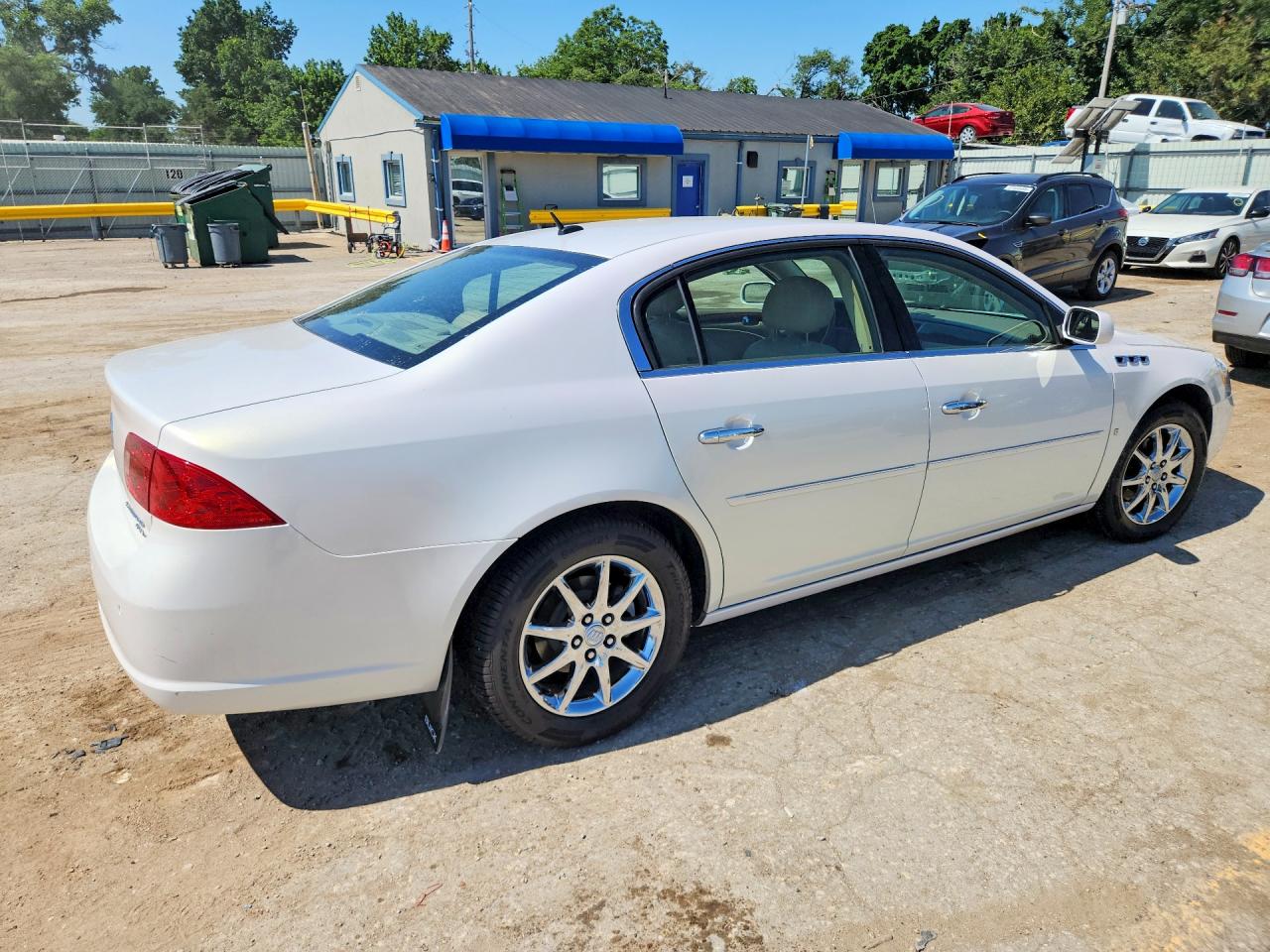 2006 Buick Lucerne Cxl White vin: 1G4HD57216U243695