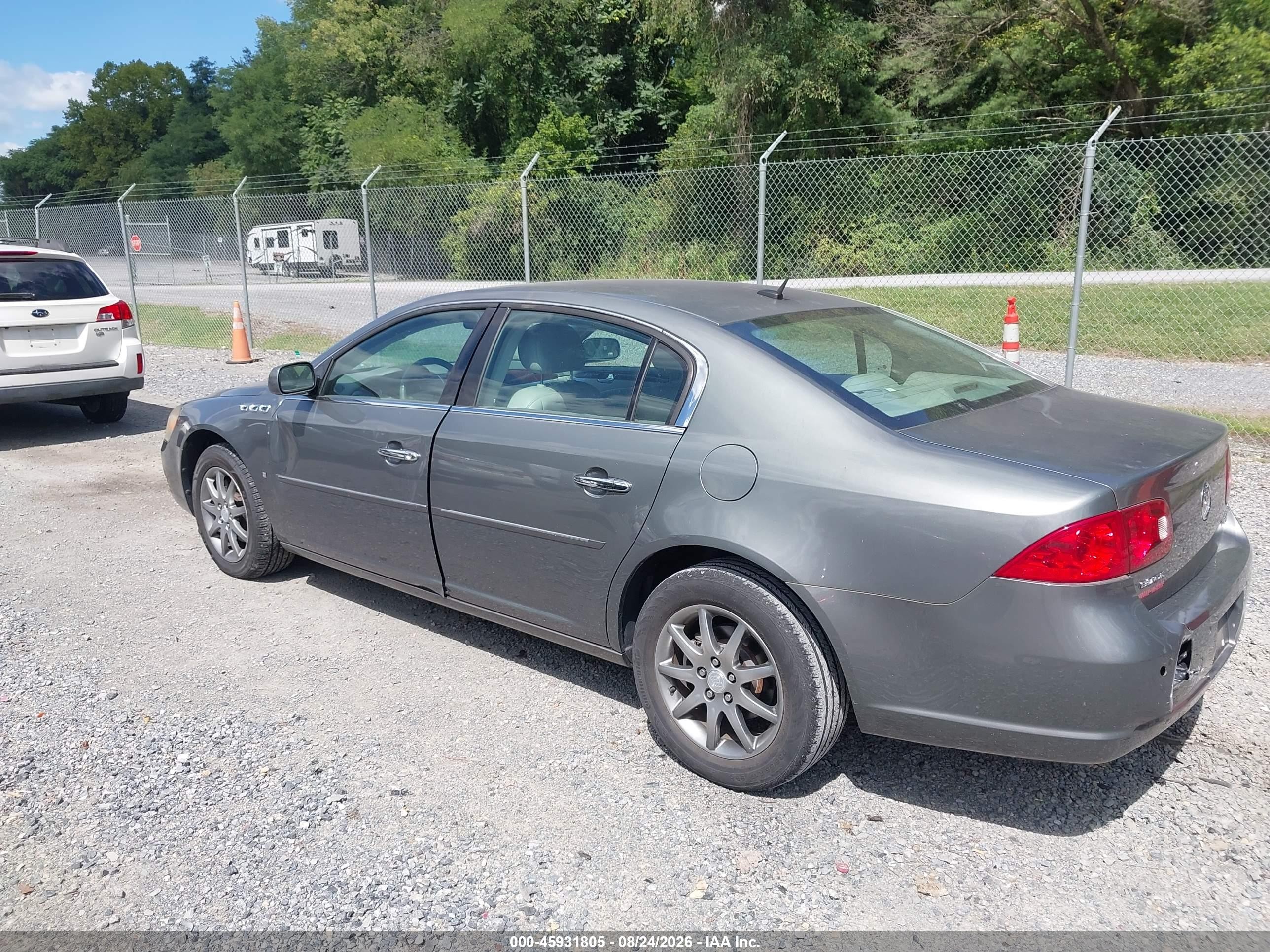2007 Buick Lucerne Cxl Gray vin: 1G4HD57217U151553