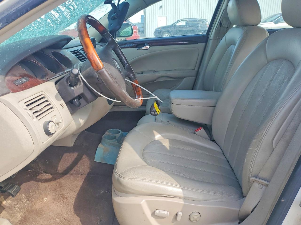 2008 Buick Lucerne Cxl White vin: 1G4HD57218U126749