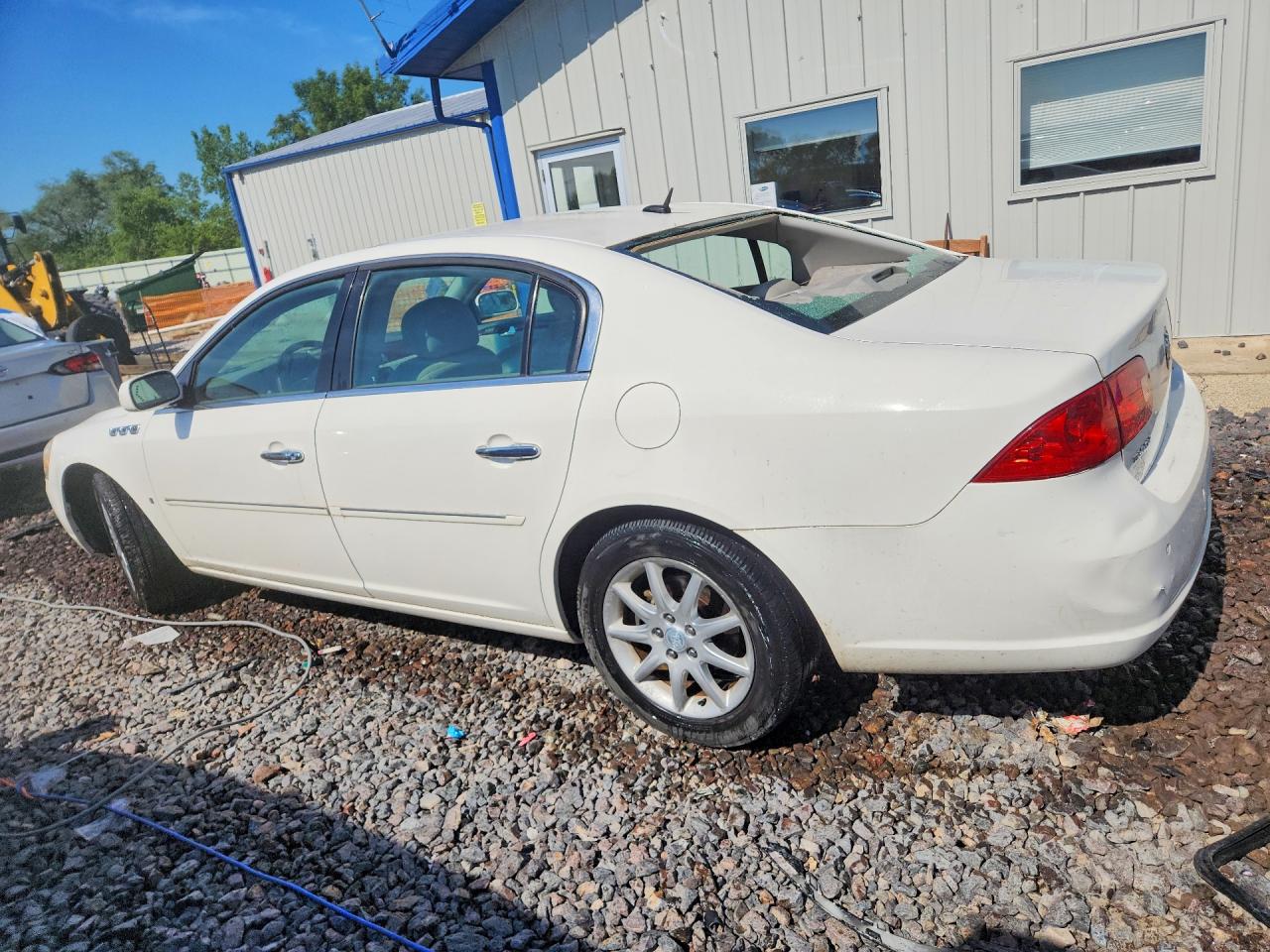 2008 Buick Lucerne Cxl White vin: 1G4HD57218U127867
