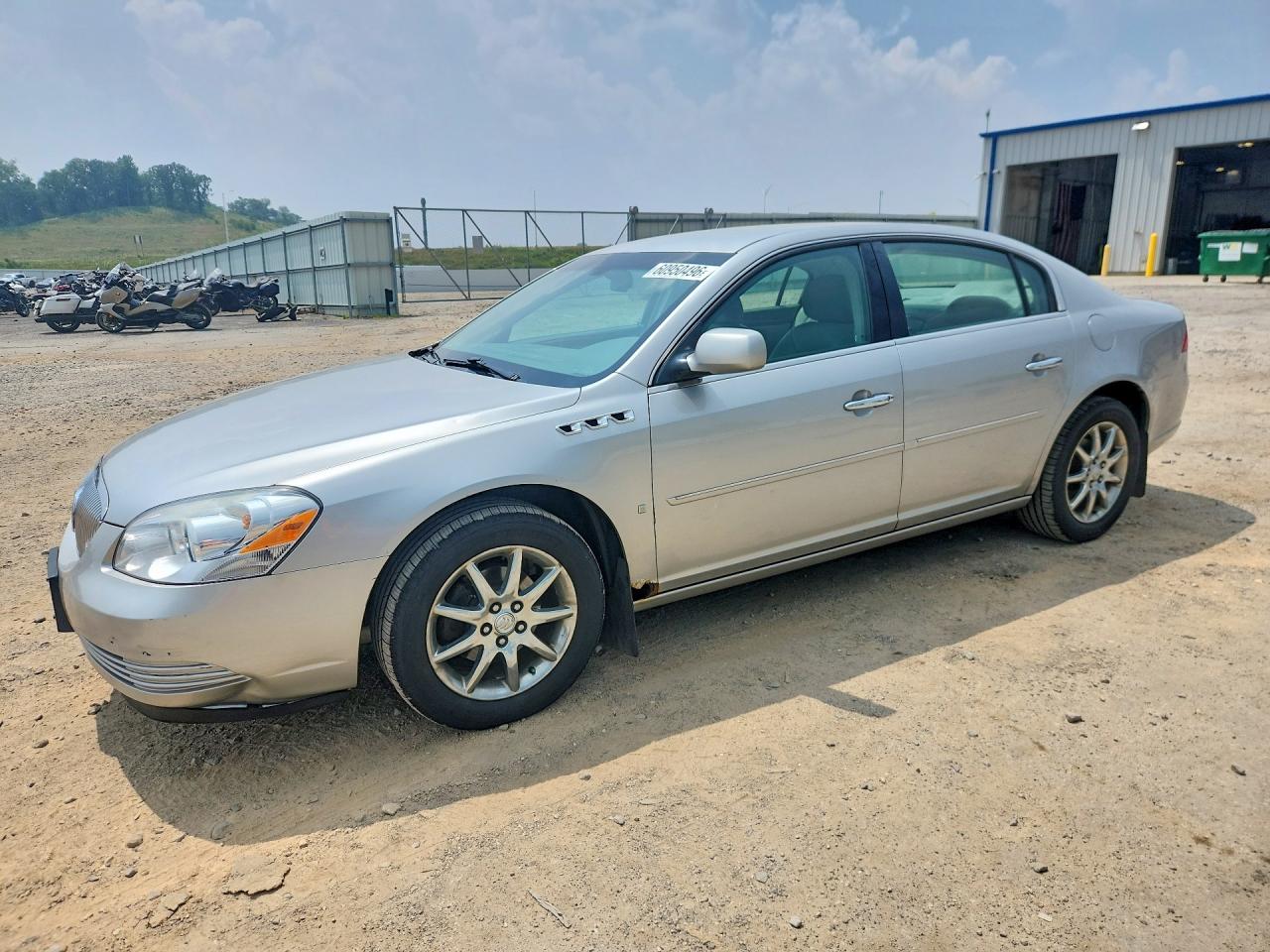 2008 Buick Lucerne Cxl Silver vin: 1G4HD57218U134897