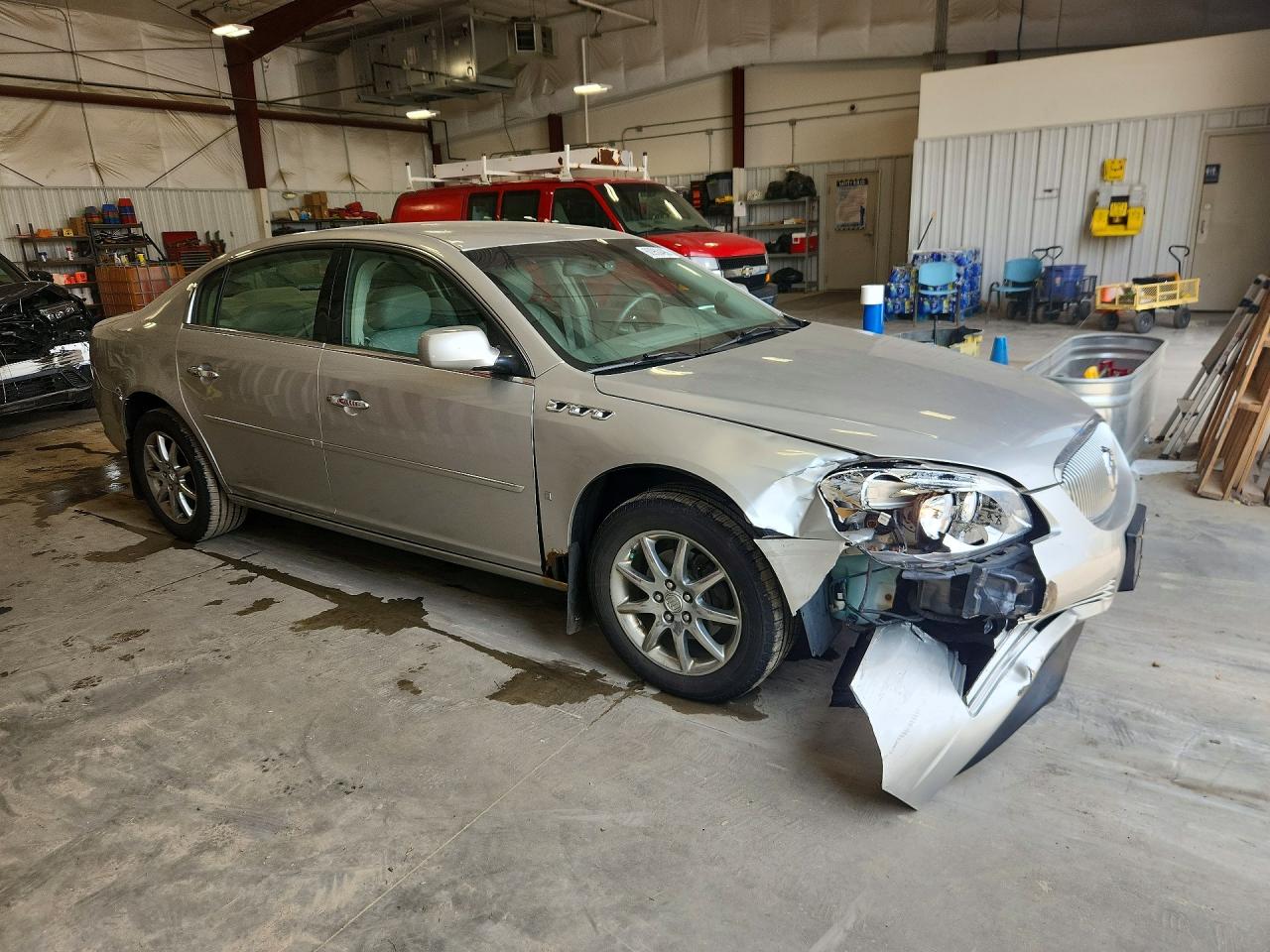 2008 Buick Lucerne Cxl Silver vin: 1G4HD57218U134897
