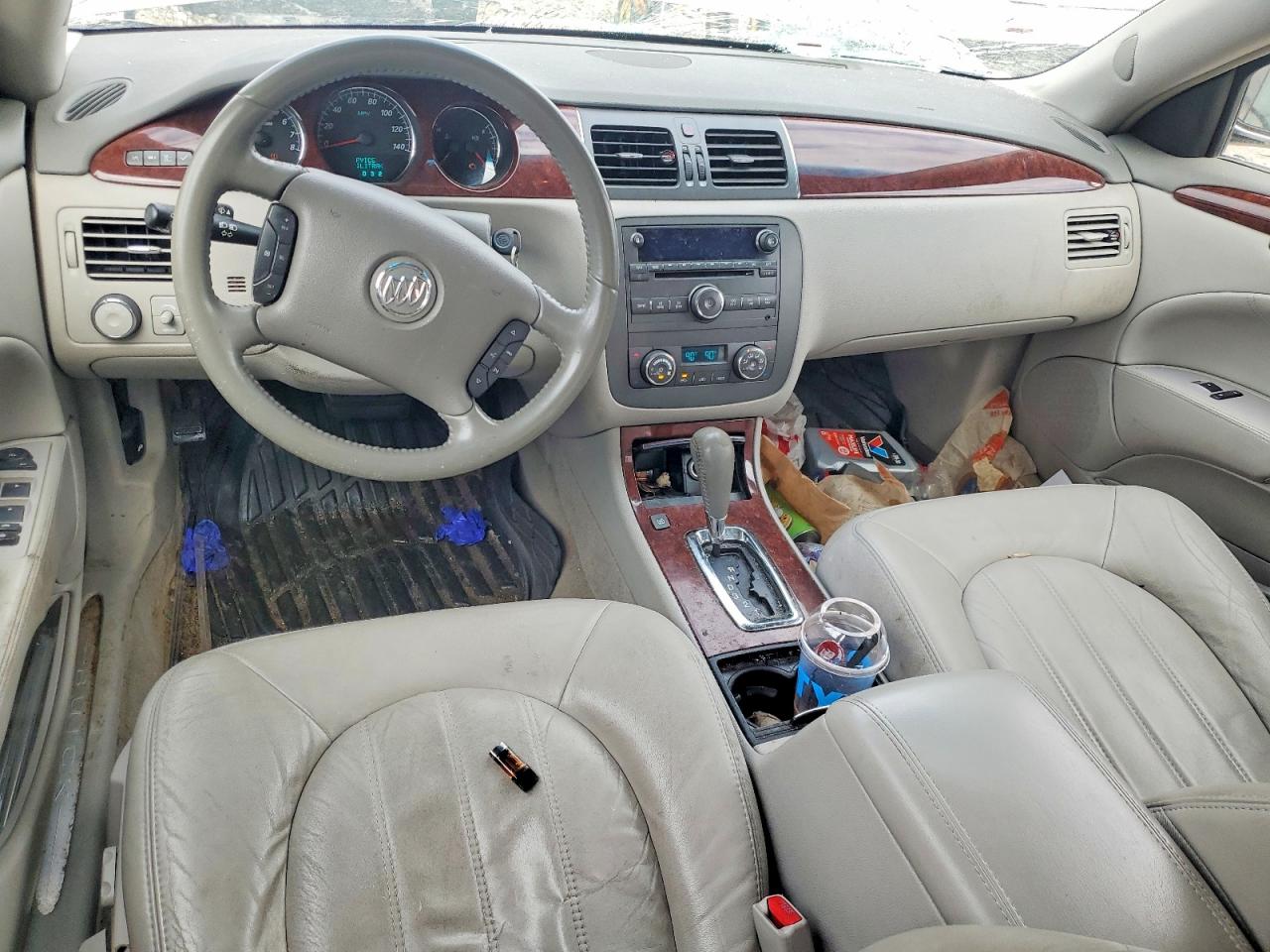 2008 Buick Lucerne Cxl Silver vin: 1G4HD57218U141476