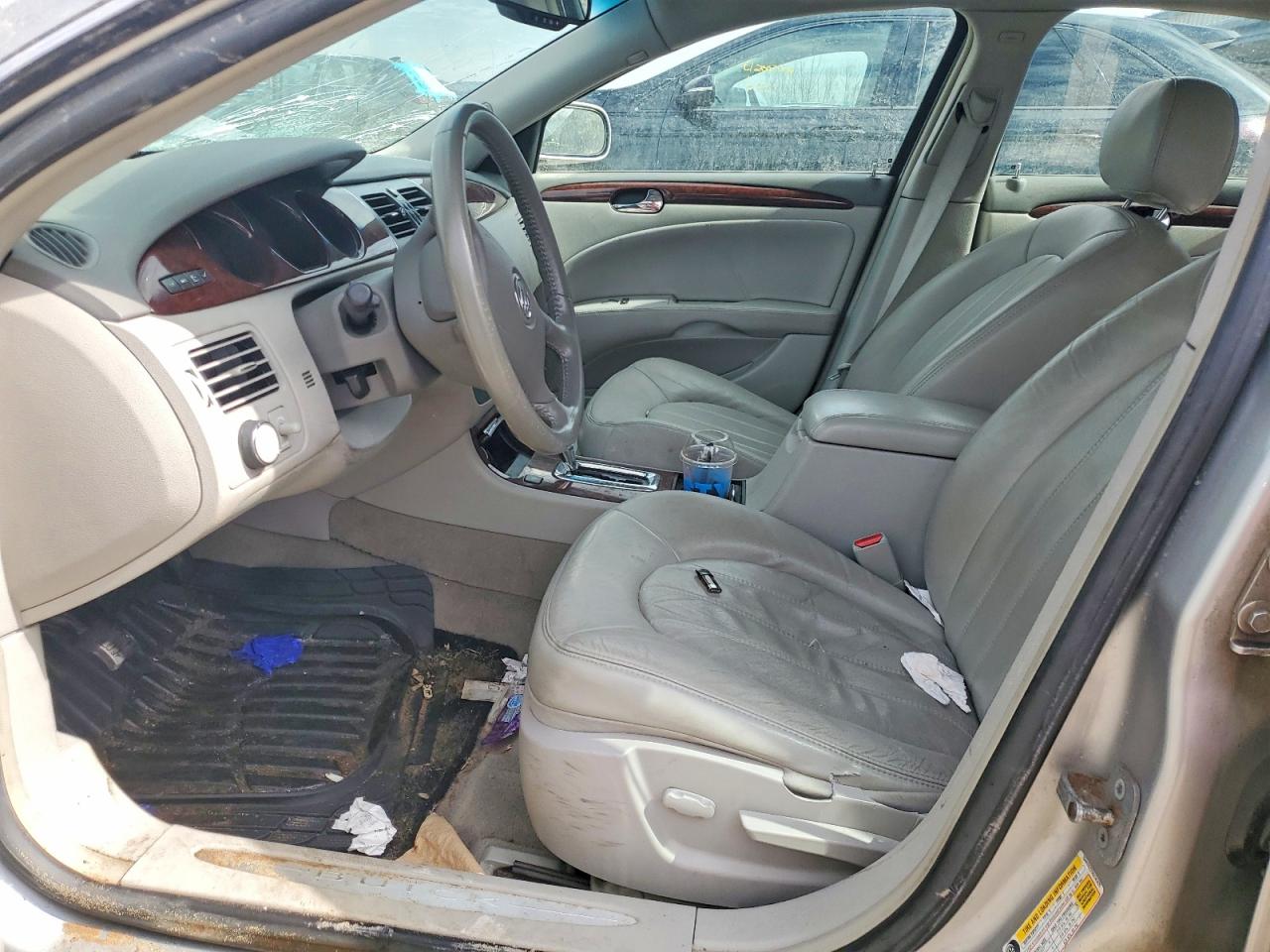2008 Buick Lucerne Cxl Silver vin: 1G4HD57218U141476