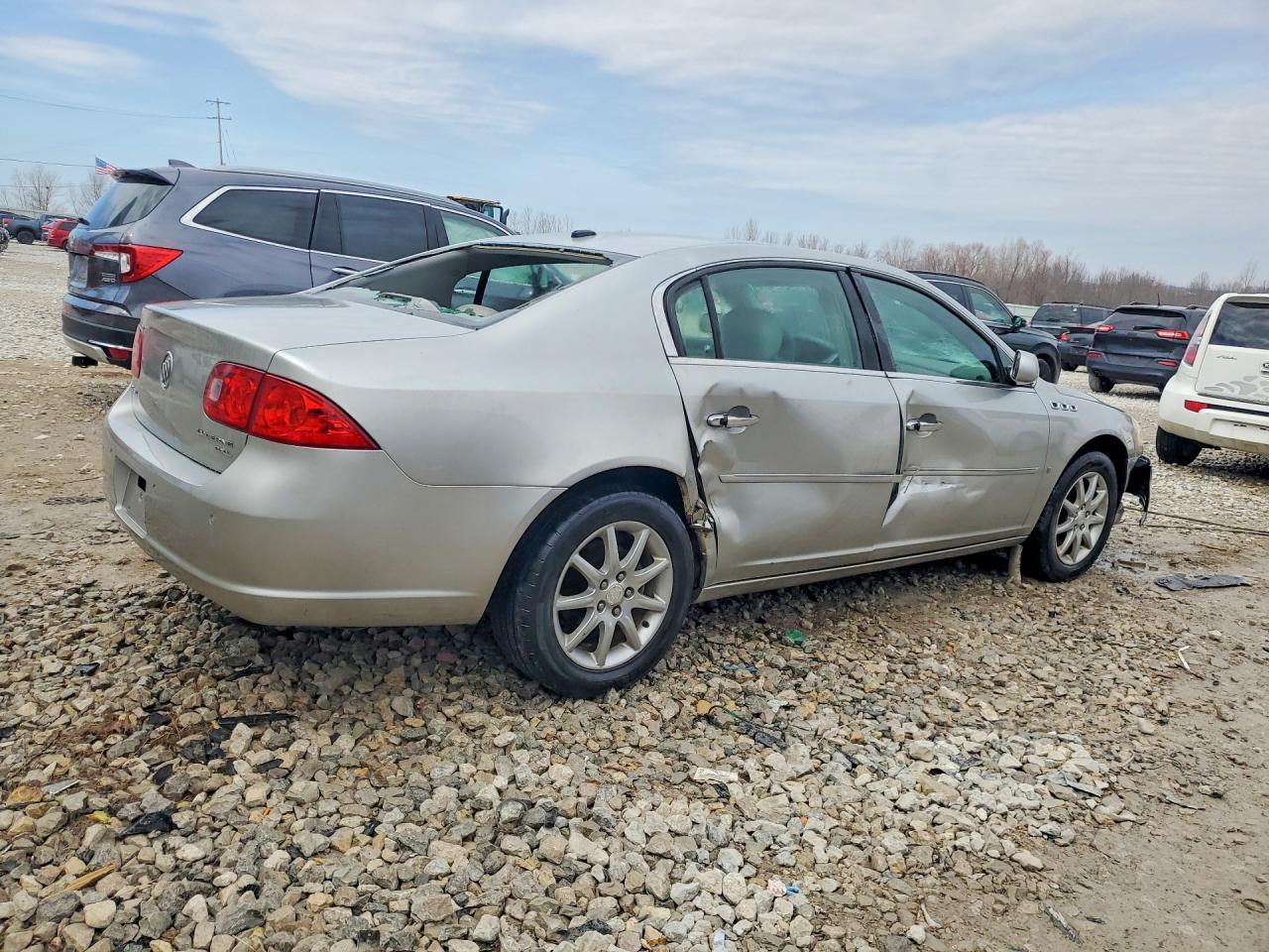 2008 Buick Lucerne Cxl Silver vin: 1G4HD57218U141476