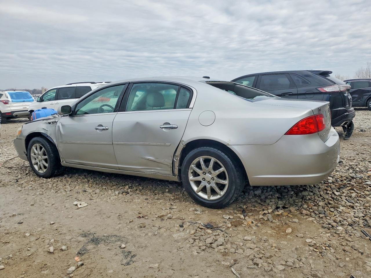 2008 Buick Lucerne Cxl Silver vin: 1G4HD57218U141476