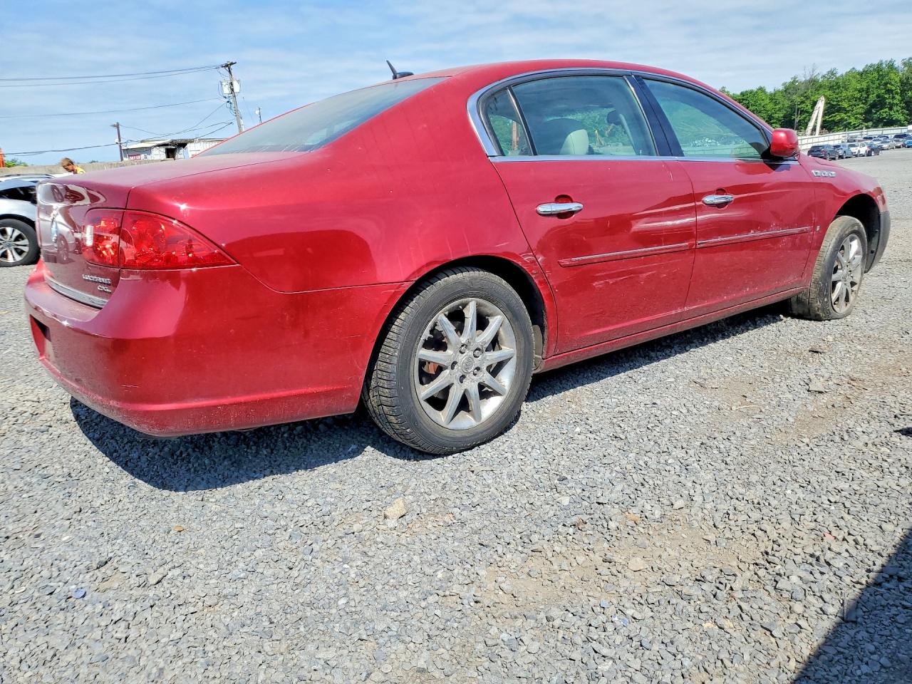 2008 Buick Lucerne Cxl Maroon vin: 1G4HD57218U192167