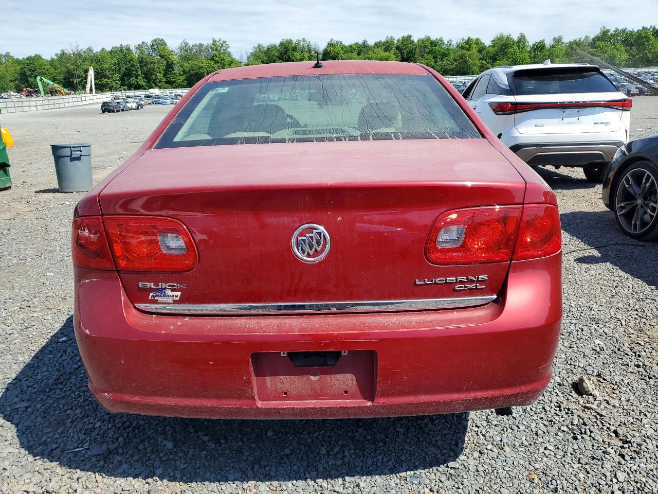 2008 Buick Lucerne Cxl Maroon vin: 1G4HD57218U192167