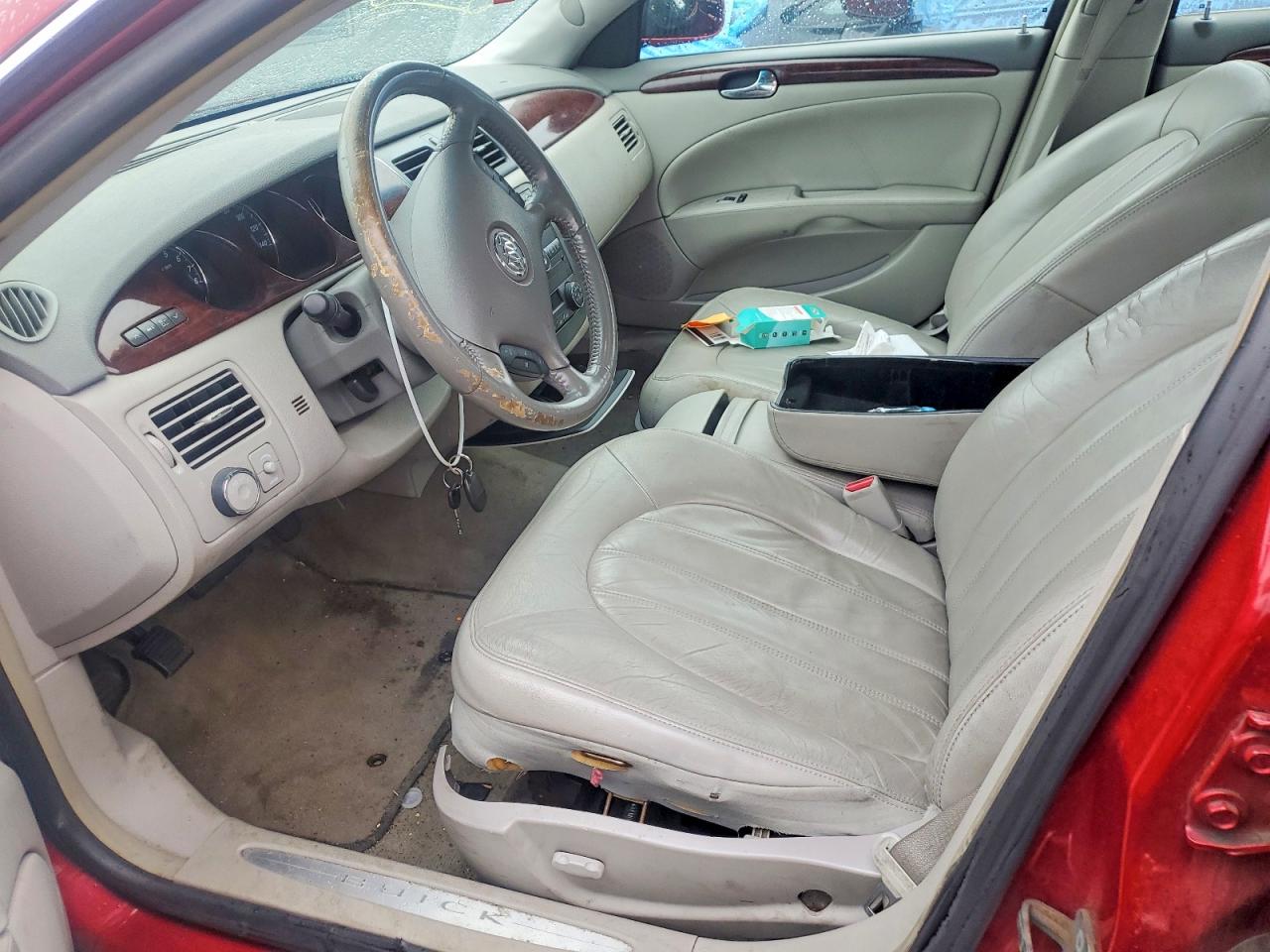 2008 Buick Lucerne Cxl Maroon vin: 1G4HD57218U192167