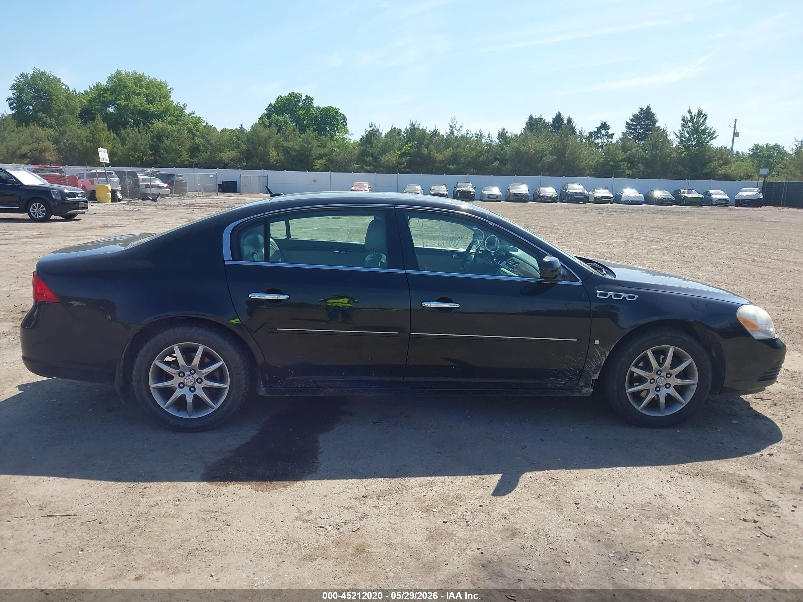 2006 Buick Lucerne Cxl Black vin: 1G4HD57226U229207