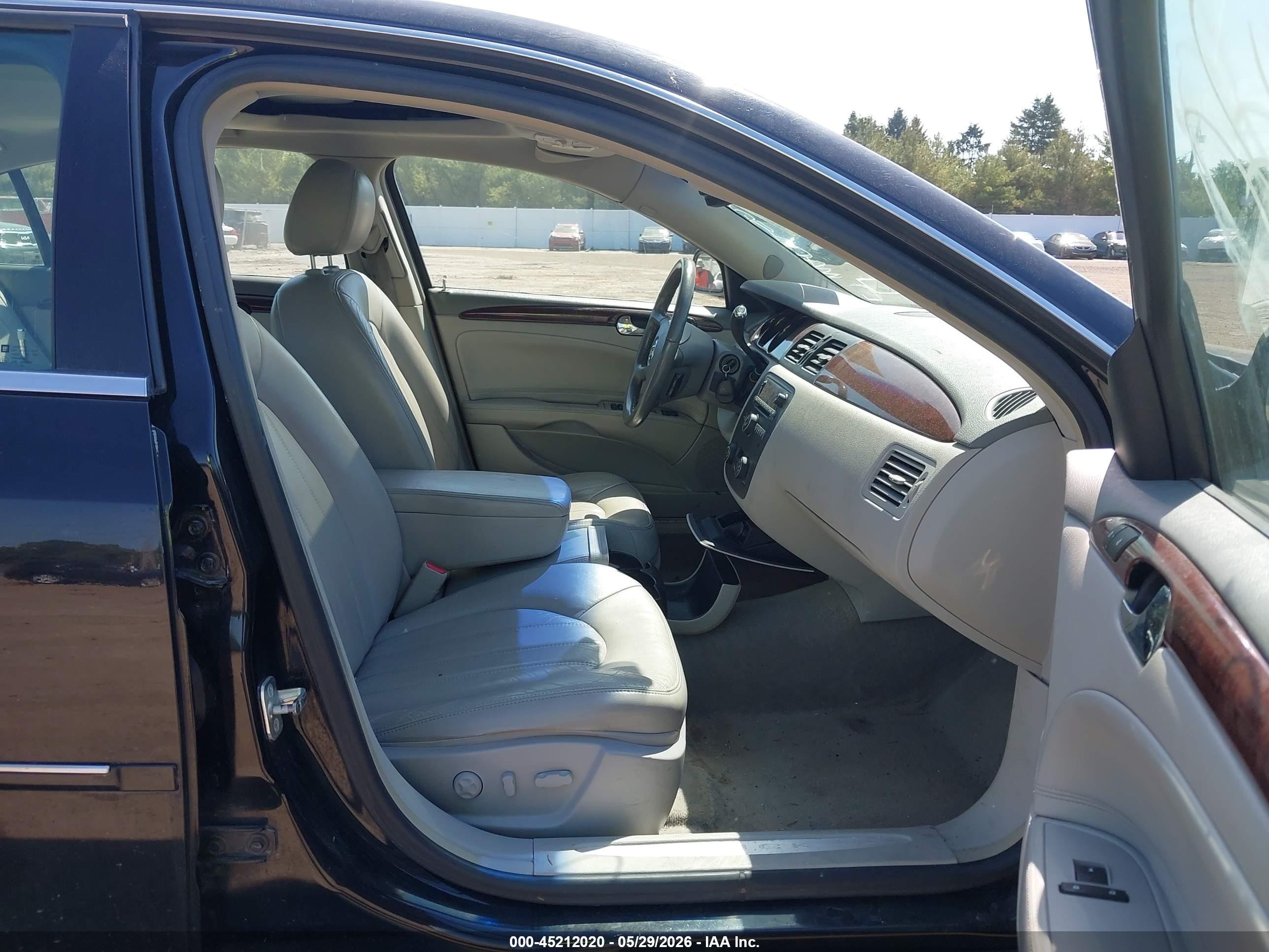 2006 Buick Lucerne Cxl Black vin: 1G4HD57226U229207