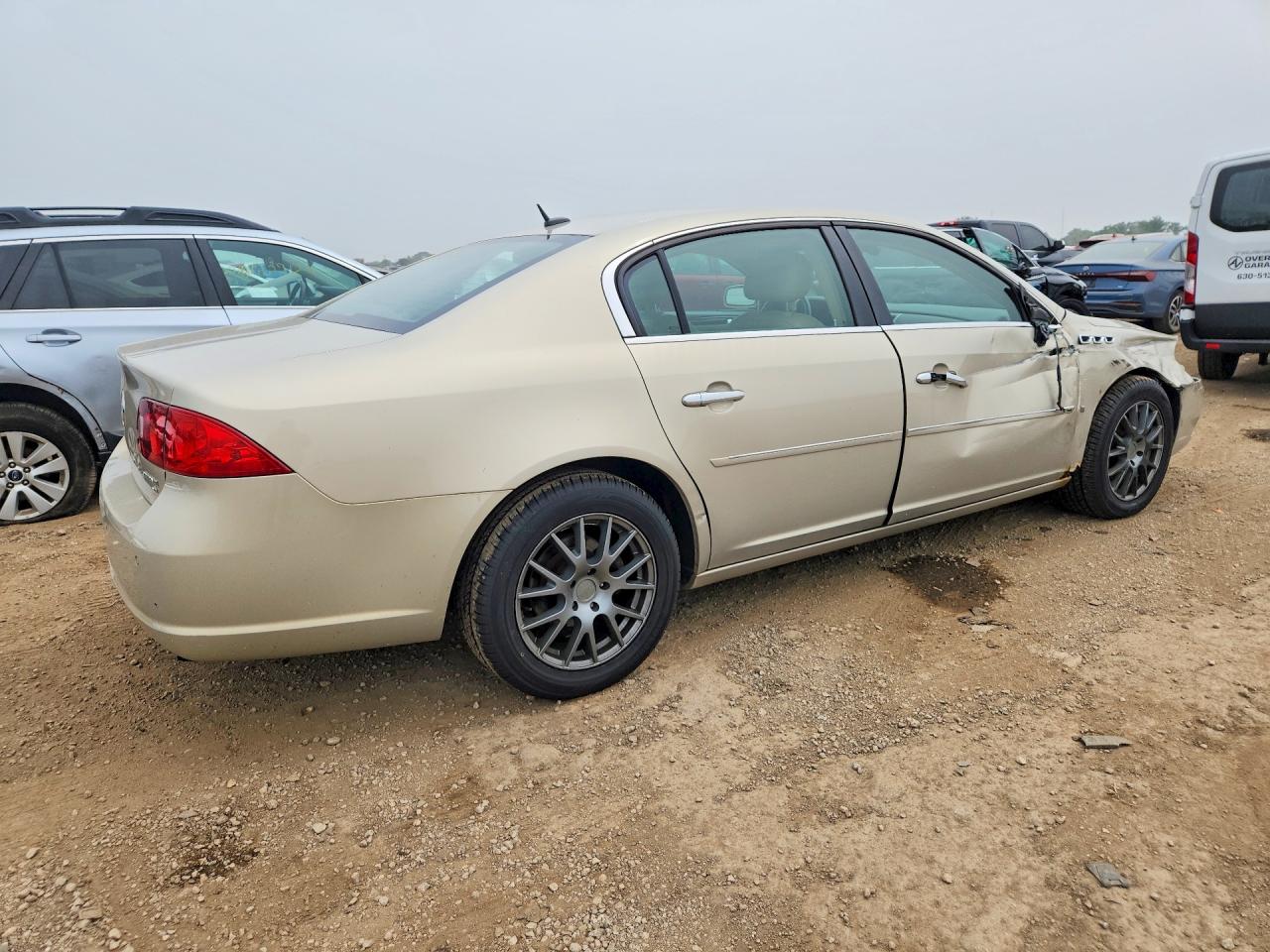 2007 Buick Lucerne Cxl Beige vin: 1G4HD57227U111143
