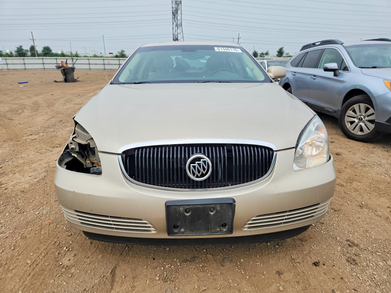 2007 Buick Lucerne Cxl Beige vin: 1G4HD57227U111143