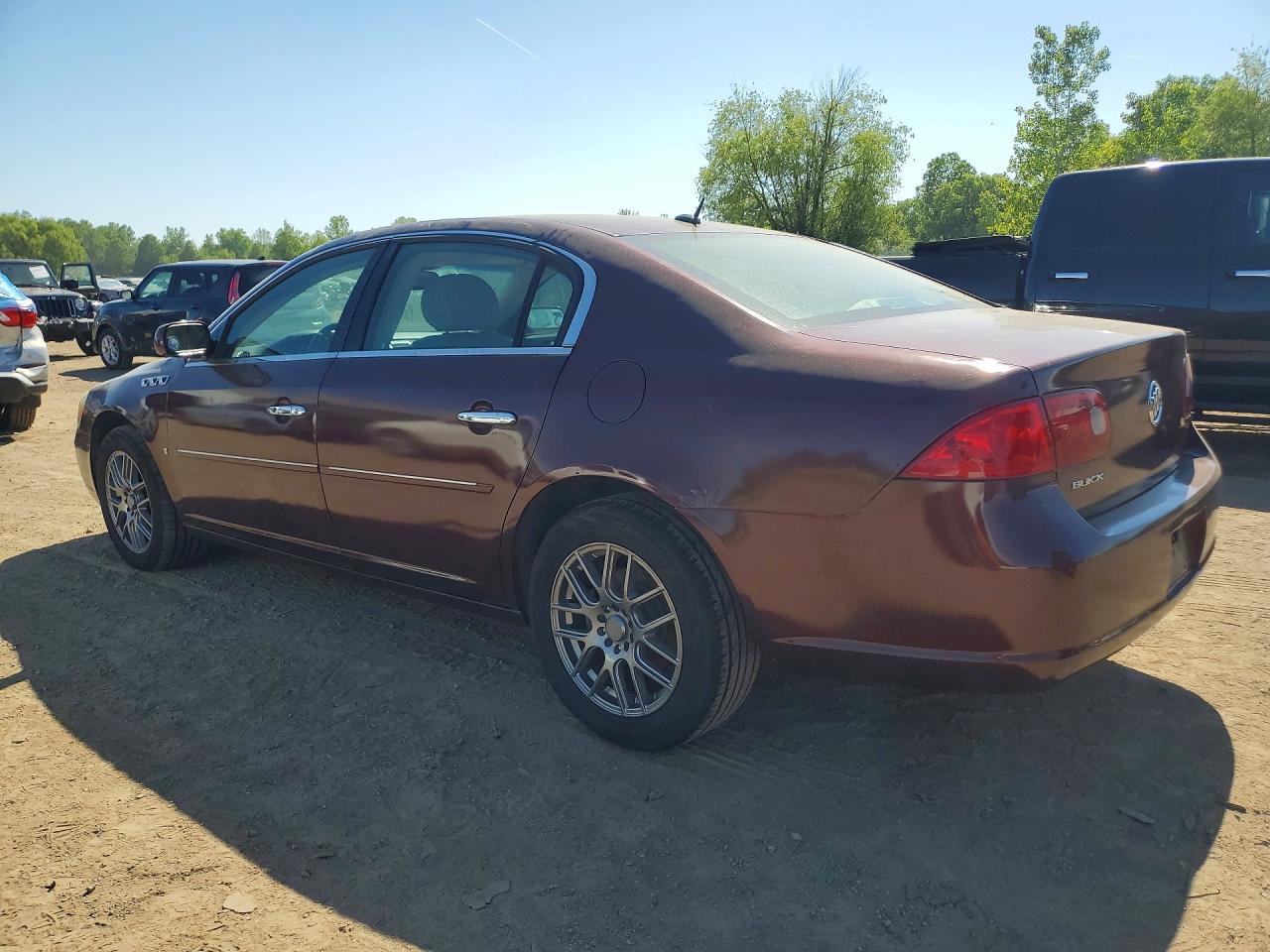 2007 Buick Lucerne Cxl Бордовый vin: 1G4HD57227U202011