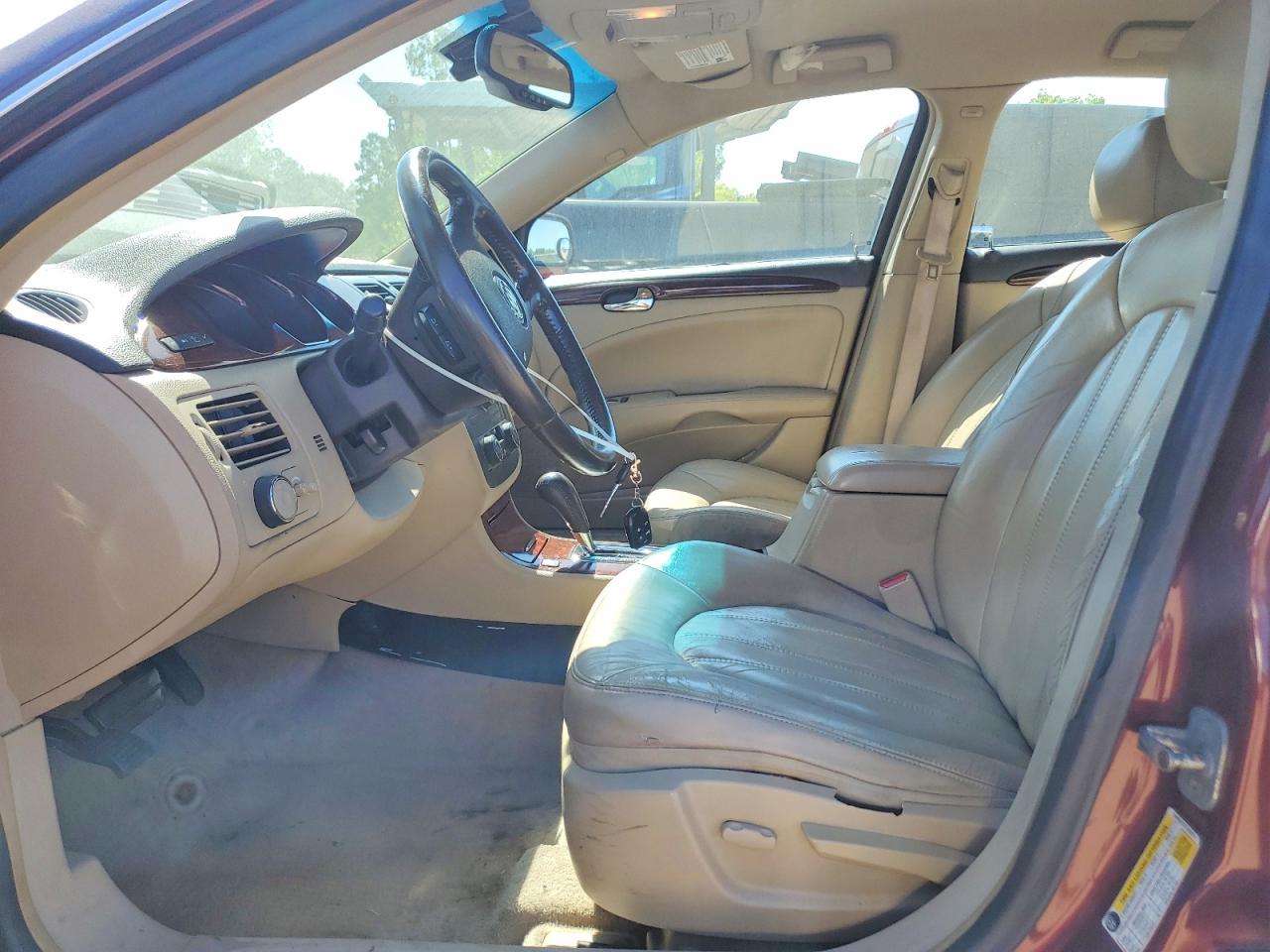 2007 Buick Lucerne Cxl Бордовый vin: 1G4HD57227U202011