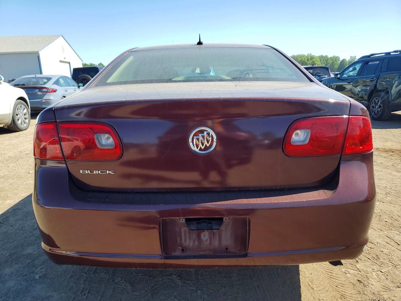 2007 Buick Lucerne Cxl Бордовый vin: 1G4HD57227U202011