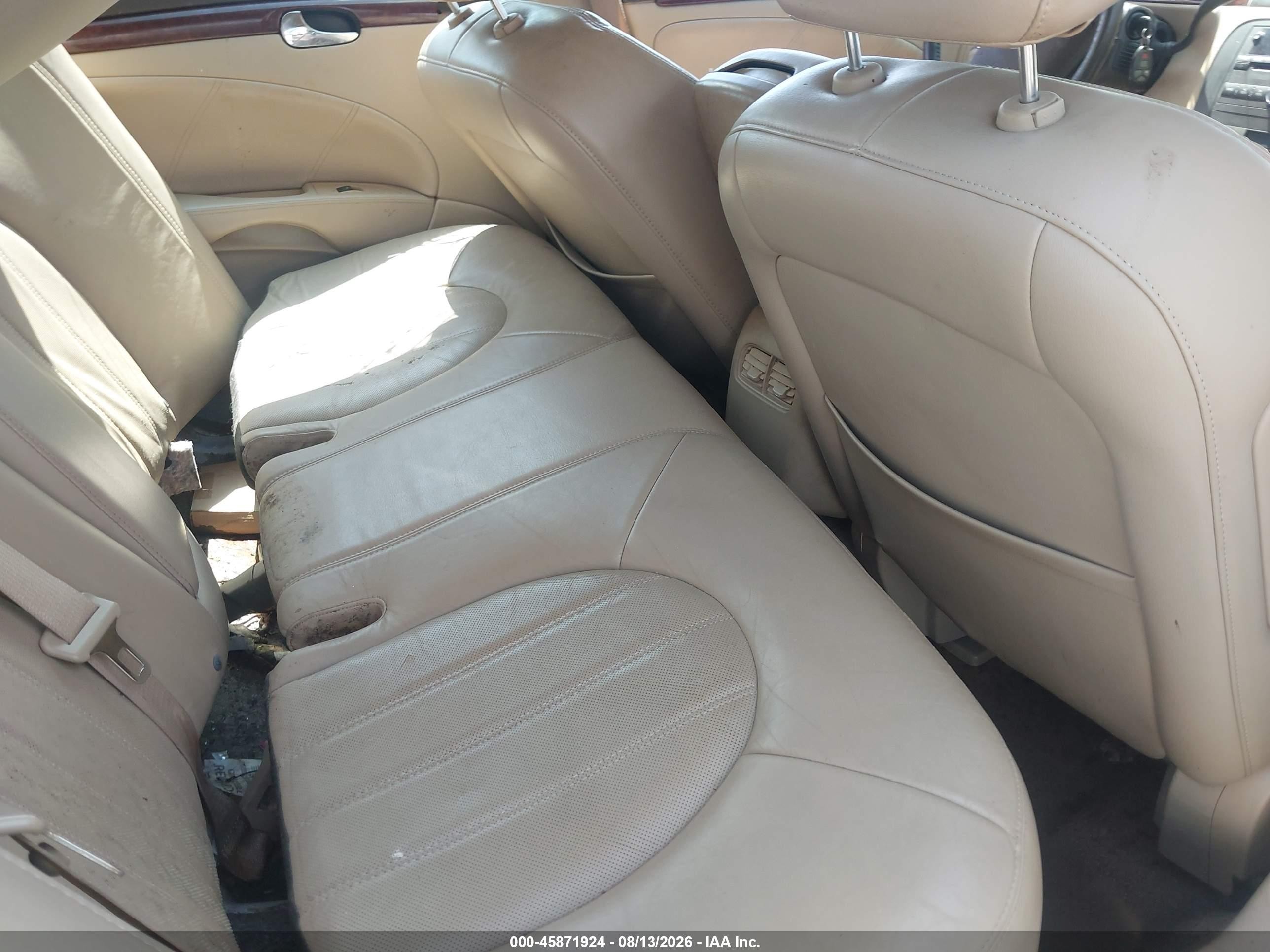 2007 Buick Lucerne Cxl White vin: 1G4HD57227U221254