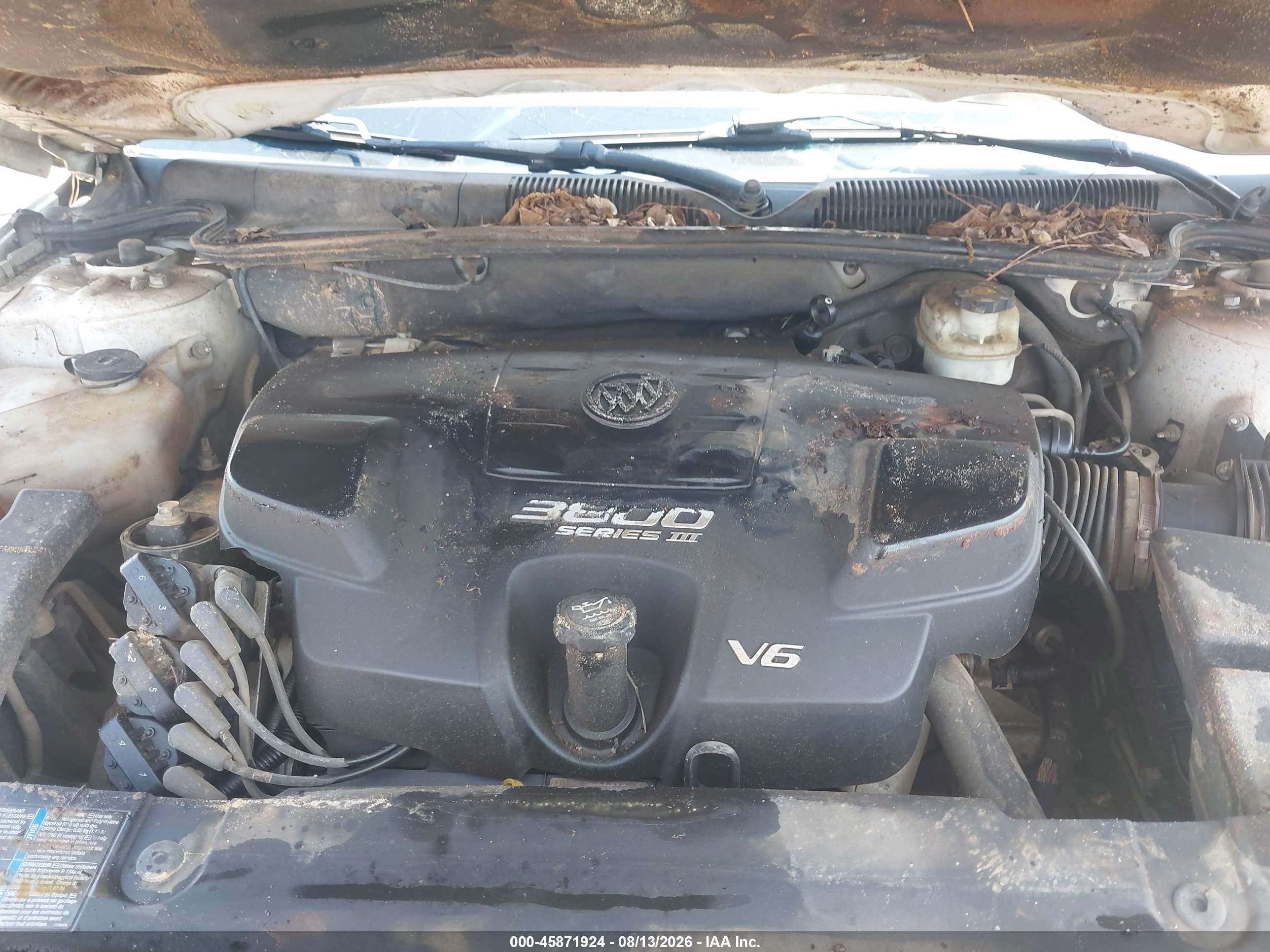 2007 Buick Lucerne Cxl White vin: 1G4HD57227U221254