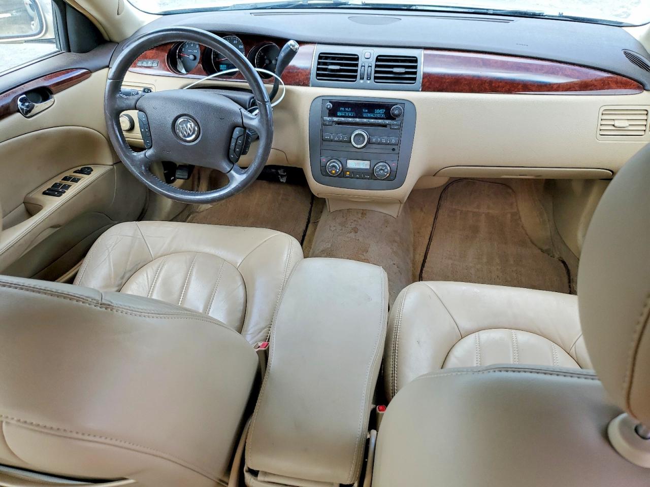 2007 Buick Lucerne Cxl Beige vin: 1G4HD57227U226342