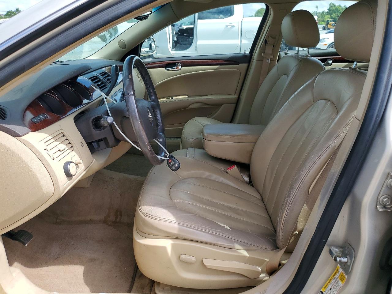 2007 Buick Lucerne Cxl Beige vin: 1G4HD57227U226342