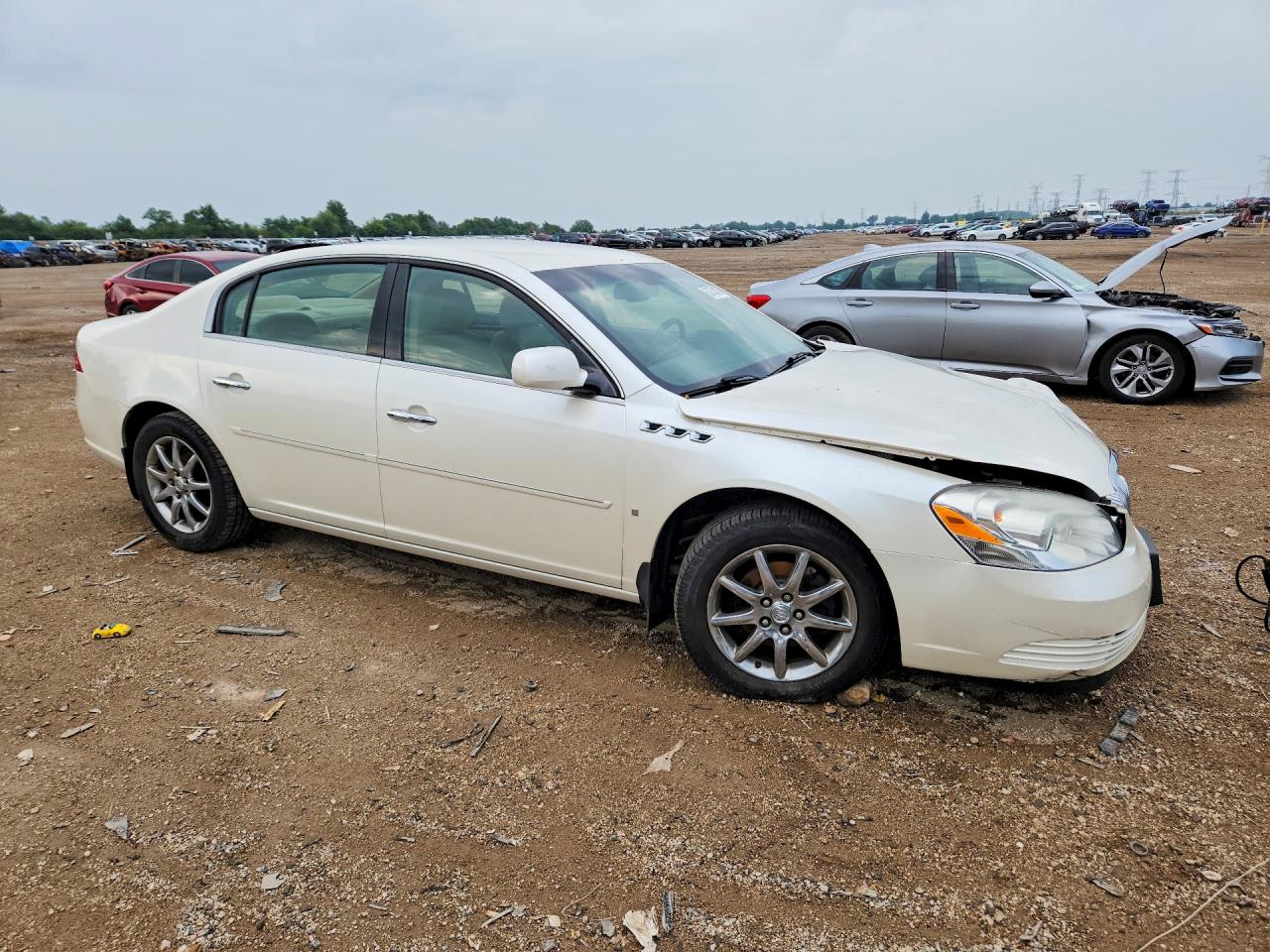 2008 Buick Lucerne Cxl Beige vin: 1G4HD57228U155984