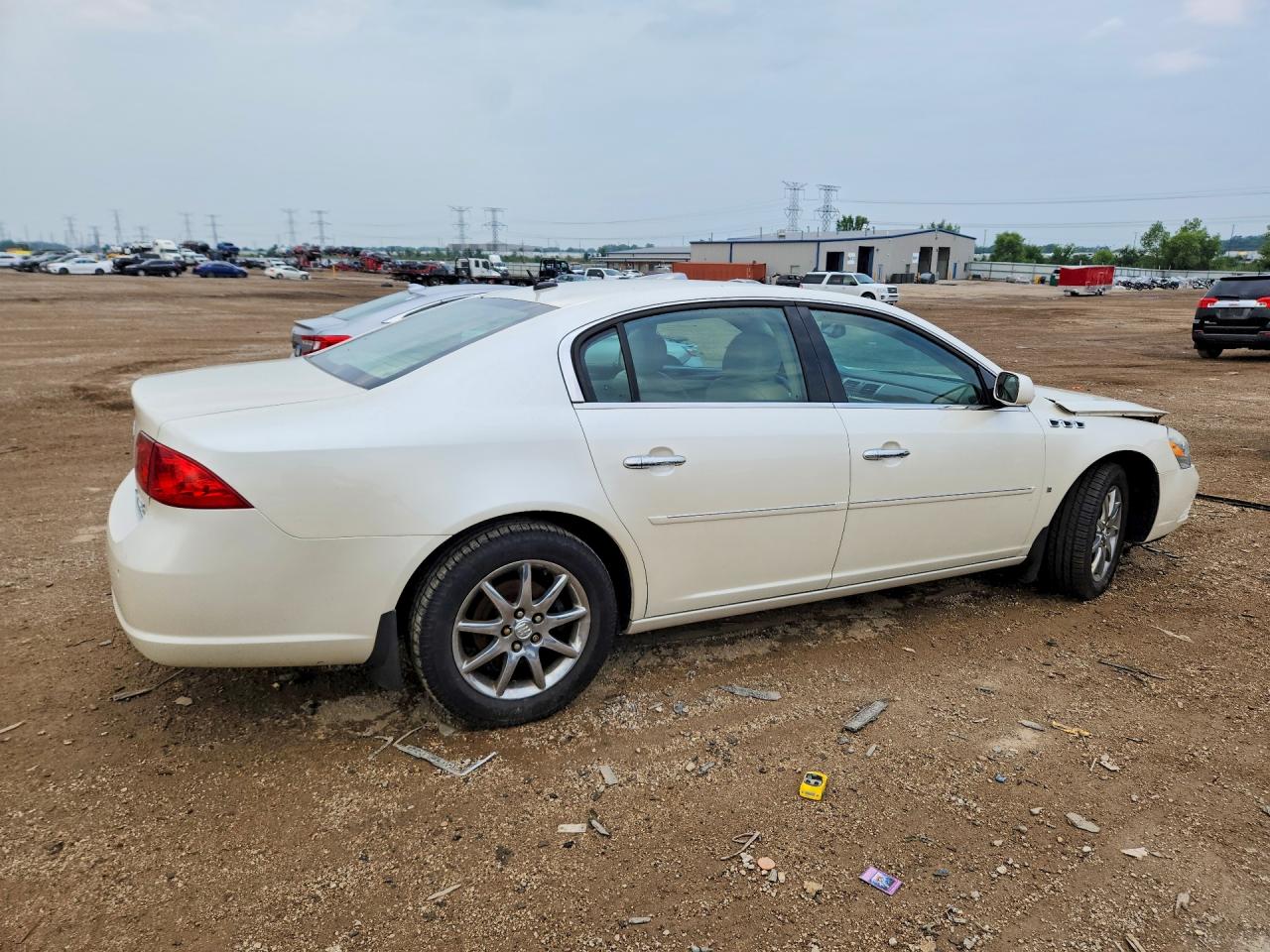 2008 Buick Lucerne Cxl Beige vin: 1G4HD57228U155984