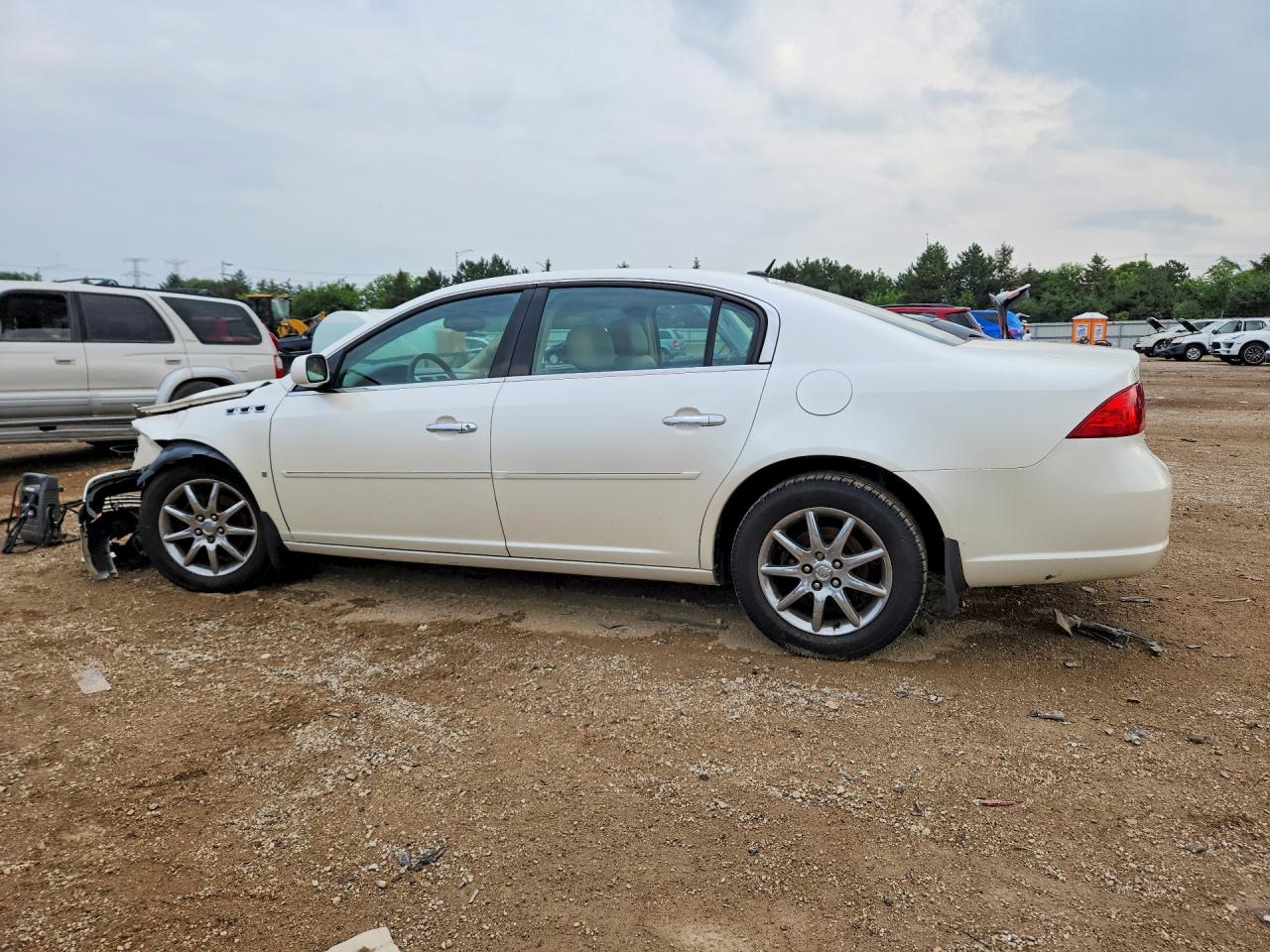 2008 Buick Lucerne Cxl Beige vin: 1G4HD57228U155984