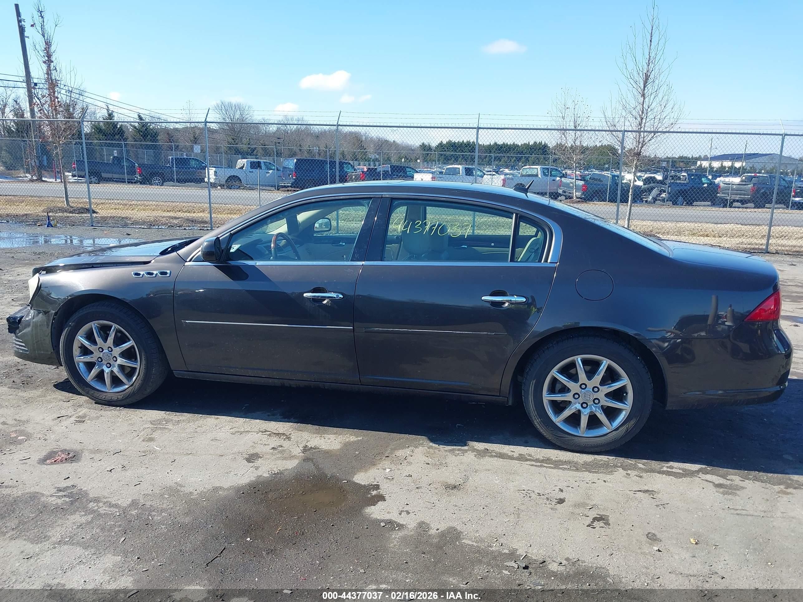 2008 Buick Lucerne Cxl Brown vin: 1G4HD57228U161588
