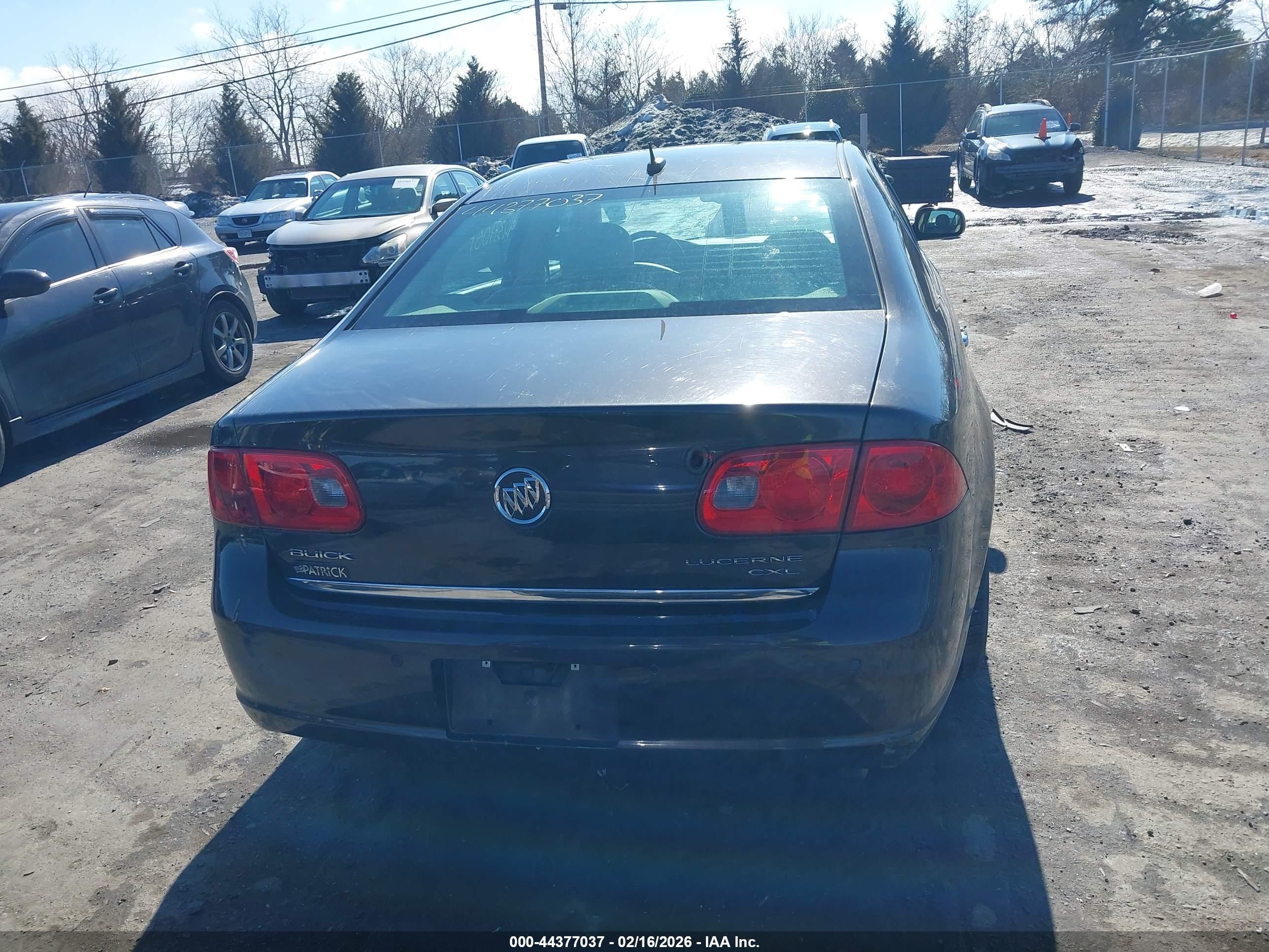 2008 Buick Lucerne Cxl Brown vin: 1G4HD57228U161588