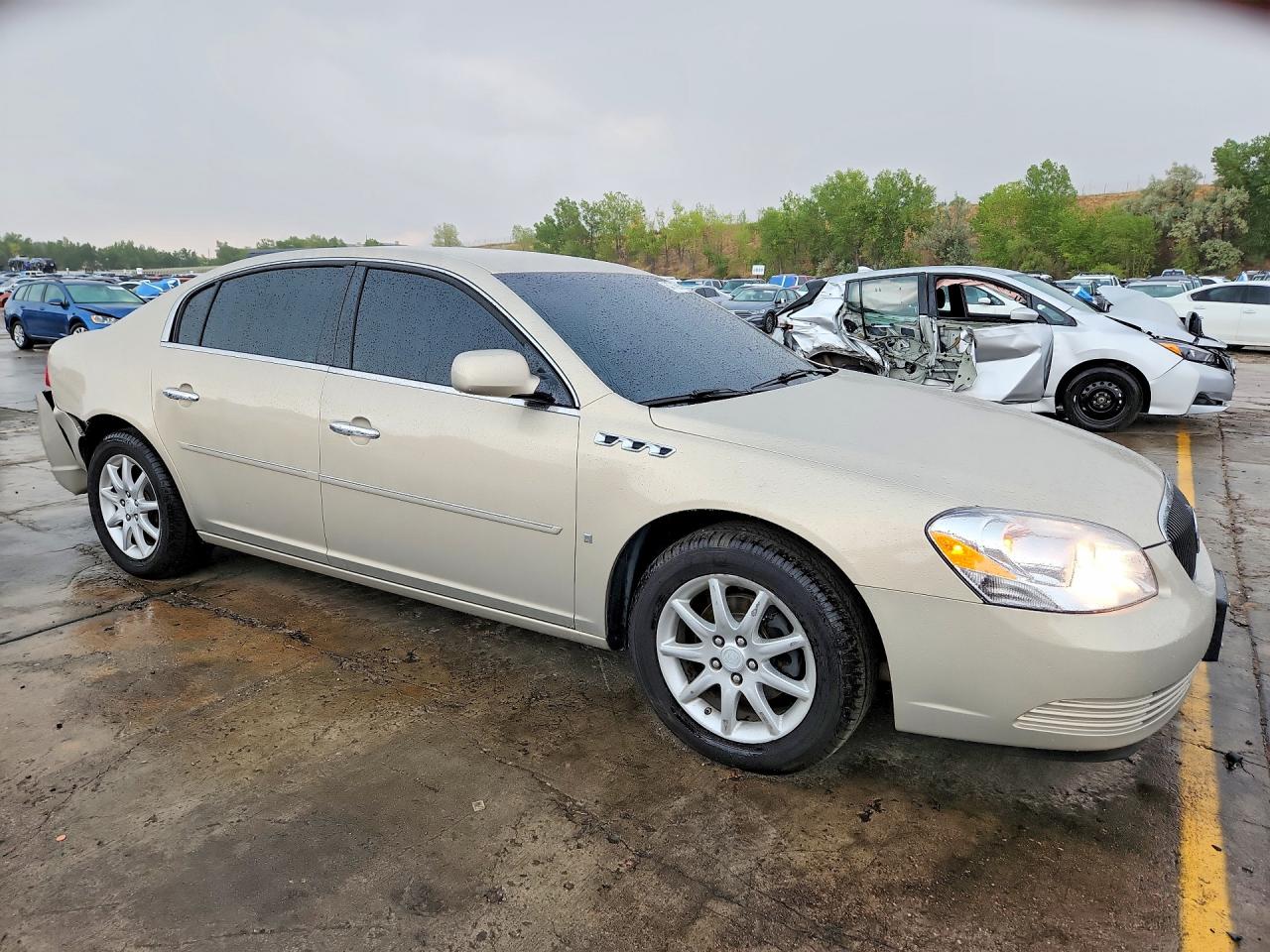 2008 Buick Lucerne Cxl Tan vin: 1G4HD57228U165950