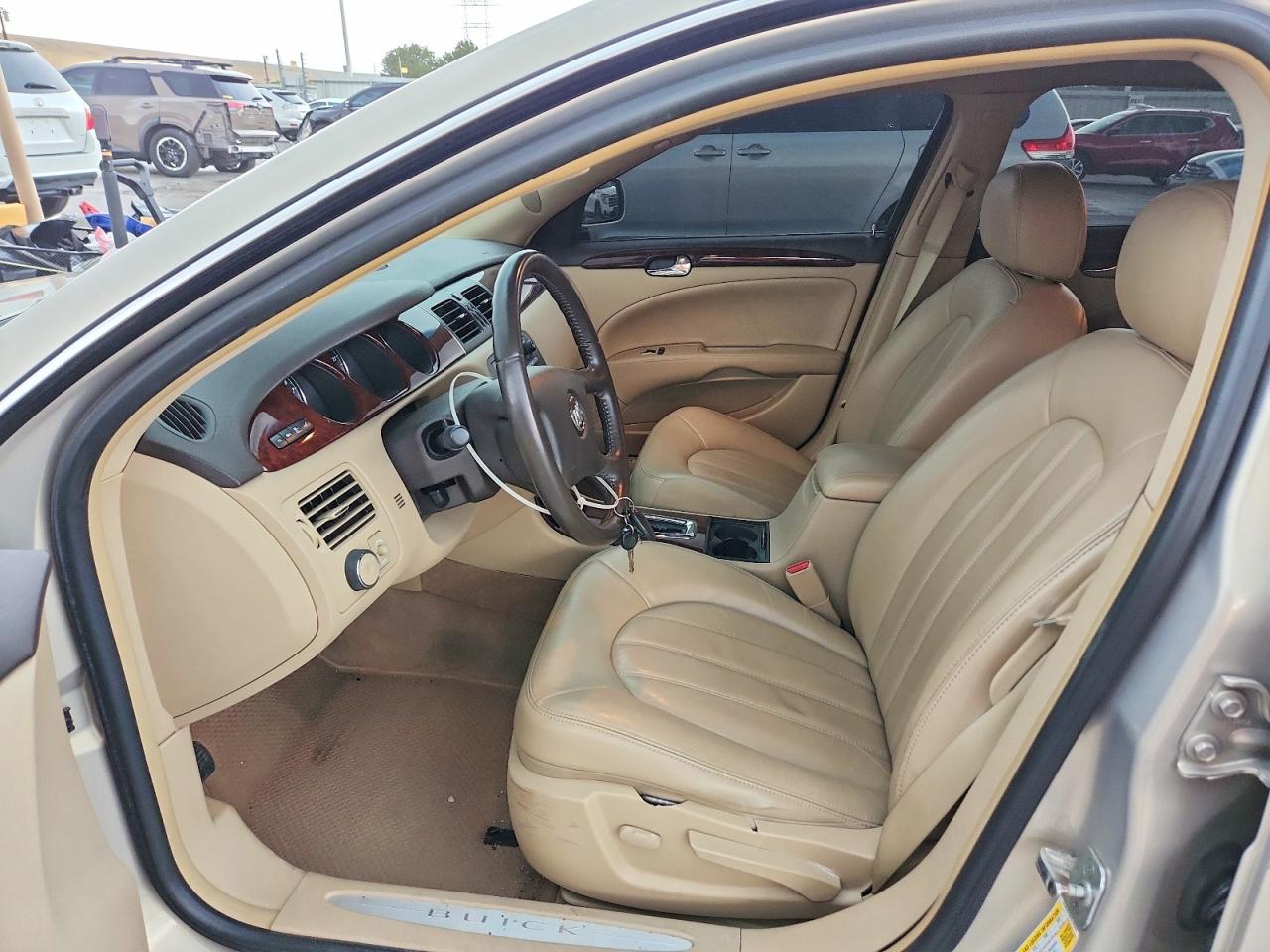 2008 Buick Lucerne Cxl Tan vin: 1G4HD57228U165950