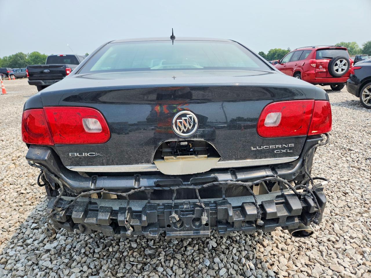 2008 Buick Lucerne Cxl Charcoal vin: 1G4HD57228U194686