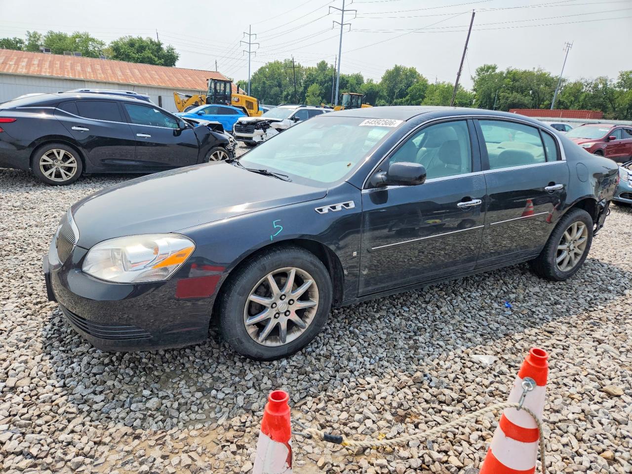 2008 Buick Lucerne Cxl Charcoal vin: 1G4HD57228U194686