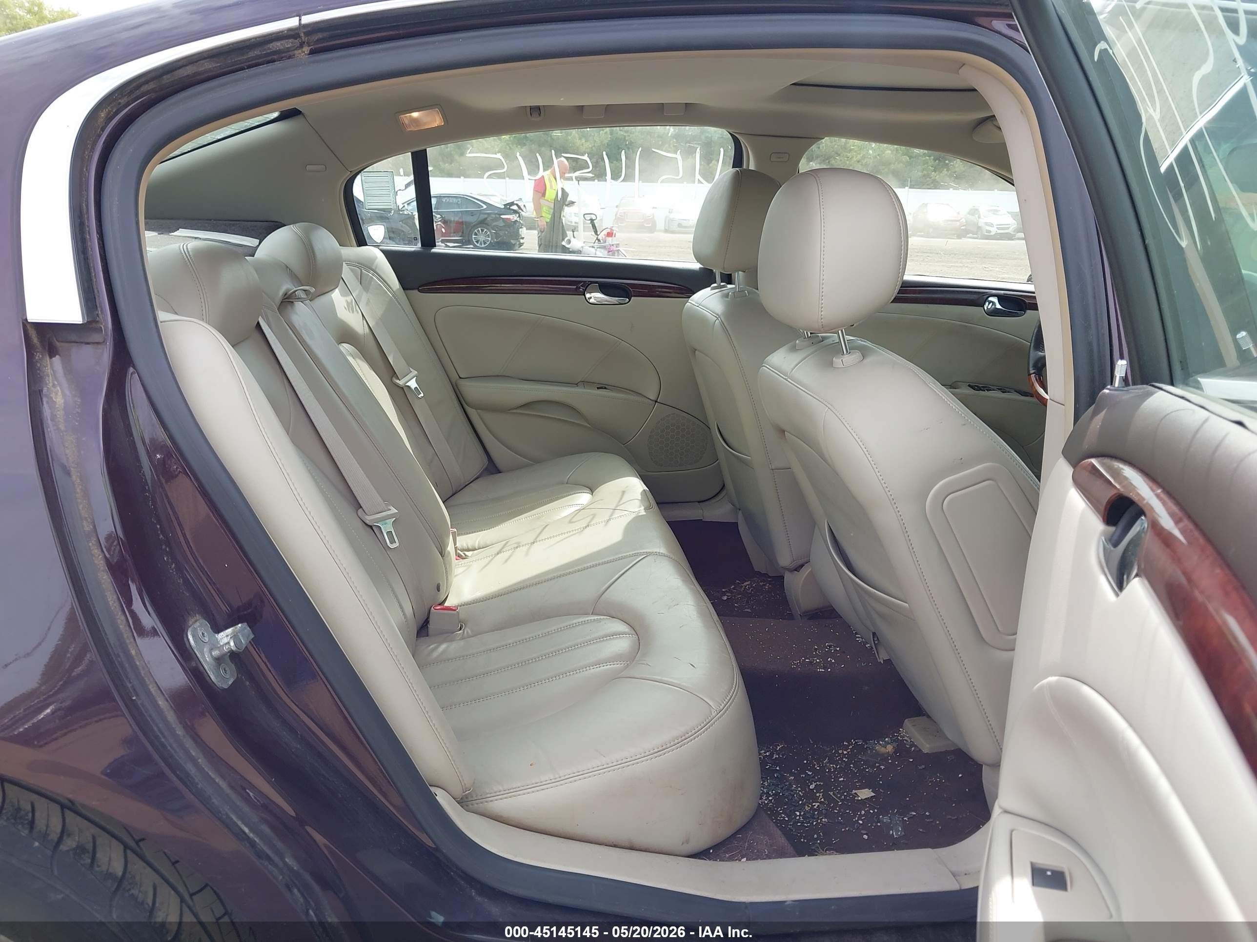 2008 Buick Lucerne Cxl Purple vin: 1G4HD57228U204472