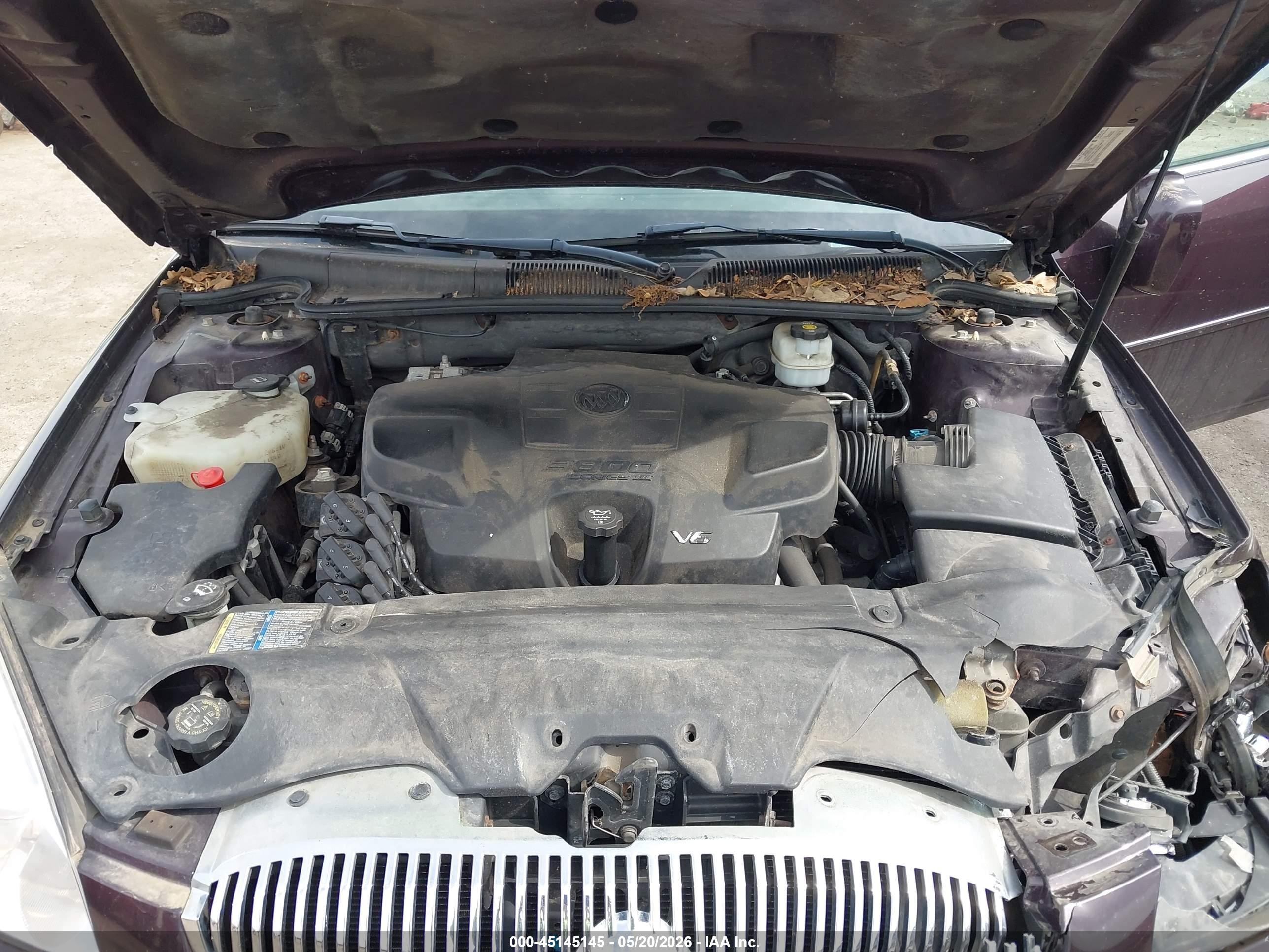 2008 Buick Lucerne Cxl Purple vin: 1G4HD57228U204472