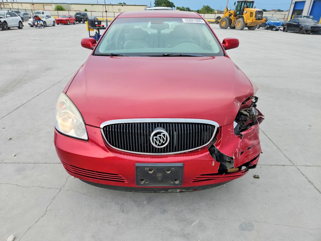 2006 Buick Lucerne Cxl Red vin: 1G4HD57236U191373