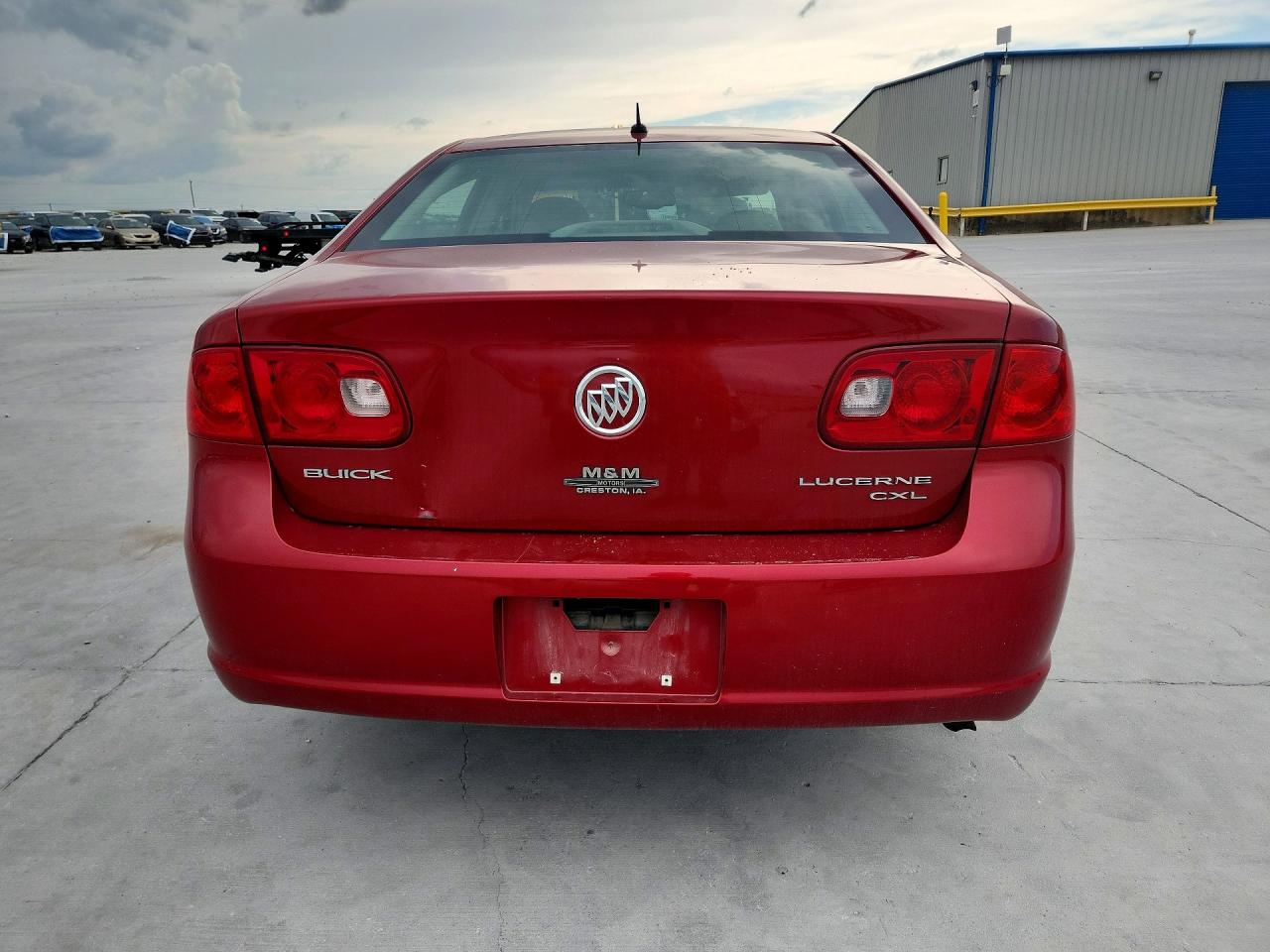 2006 Buick Lucerne Cxl Red vin: 1G4HD57236U191373