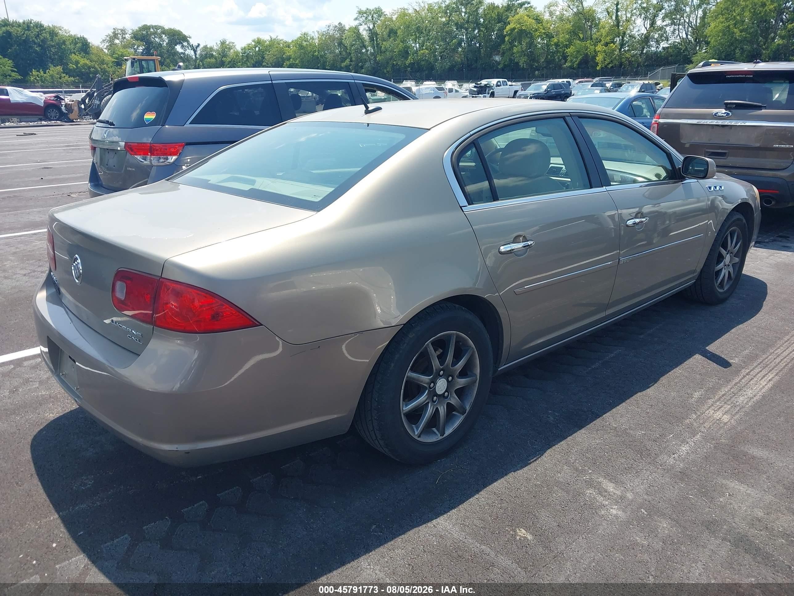 2006 Buick Lucerne Cxl Серебряный vin: 1G4HD57236U191678
