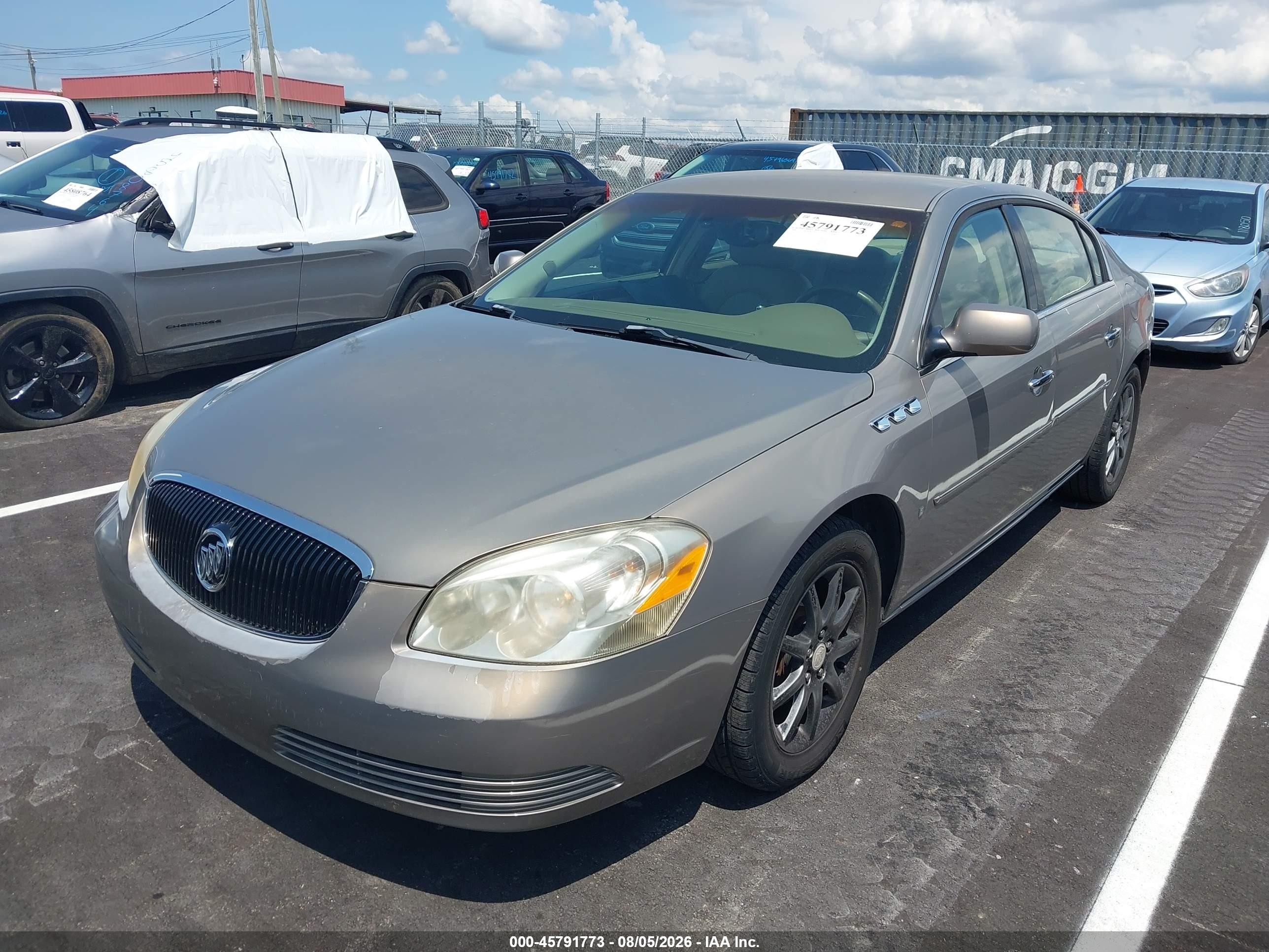 2006 Buick Lucerne Cxl Серебряный vin: 1G4HD57236U191678