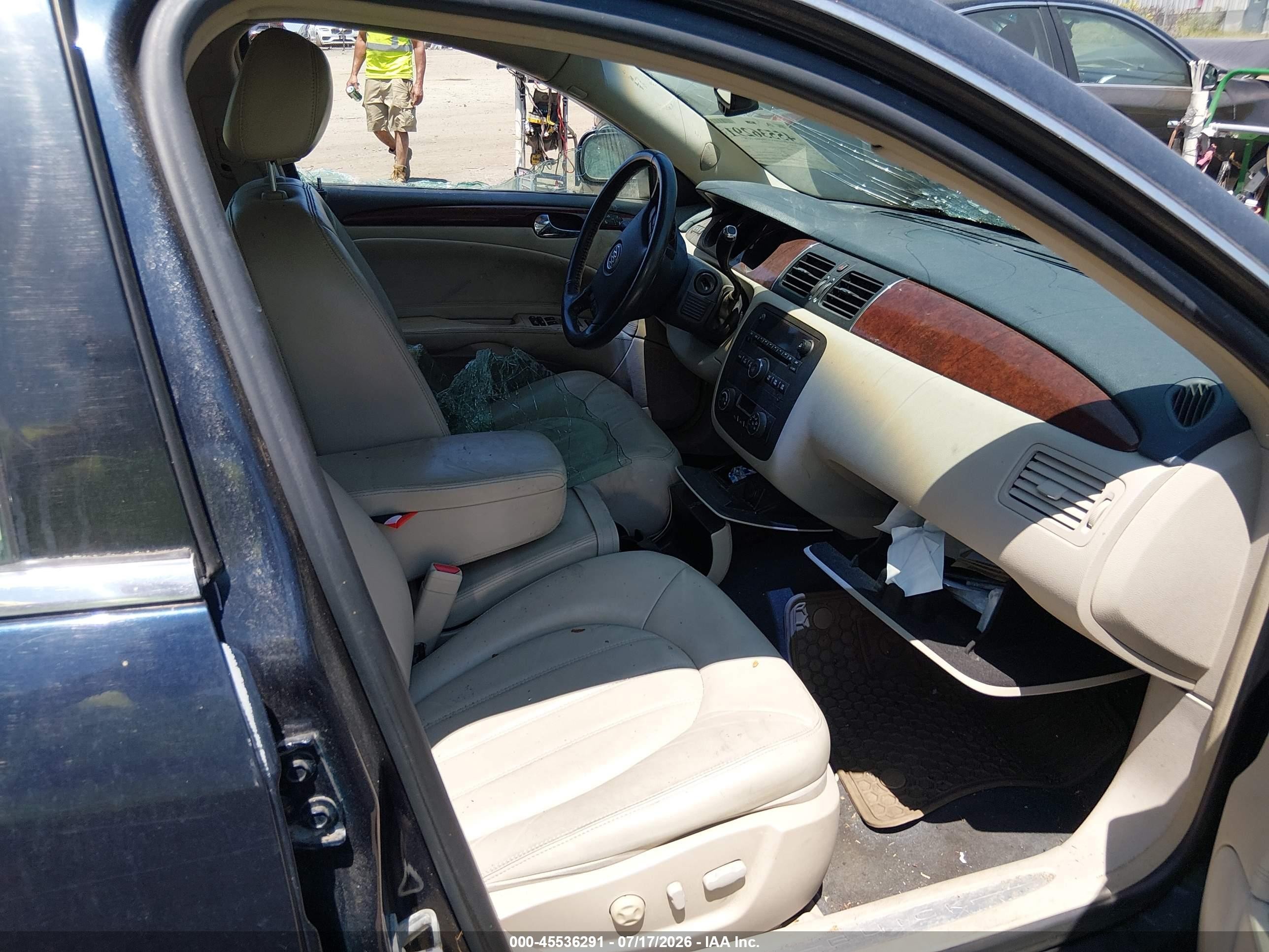 2006 Buick Lucerne Cxl Синий vin: 1G4HD57236U239356