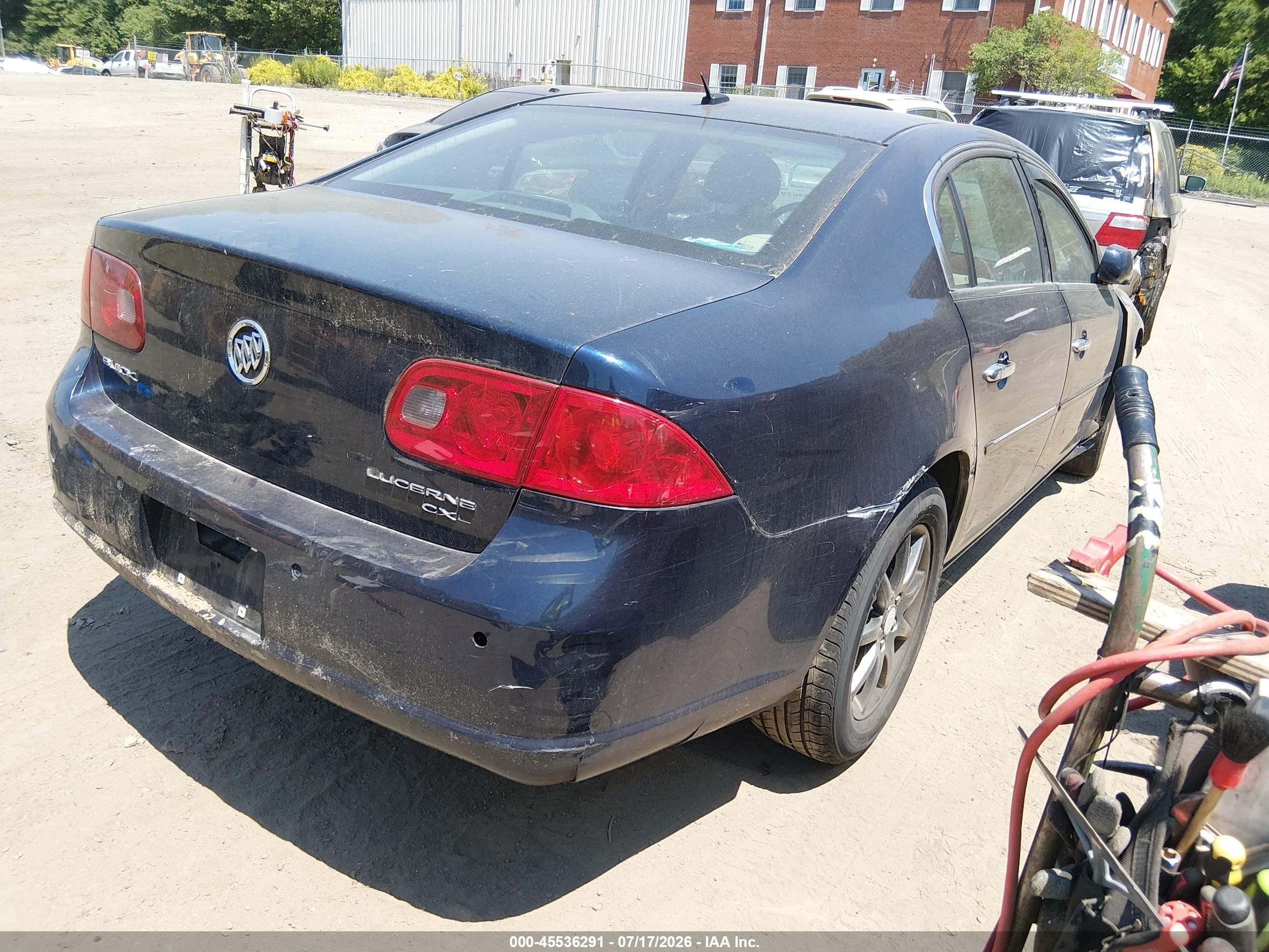 2006 Buick Lucerne Cxl Синий vin: 1G4HD57236U239356