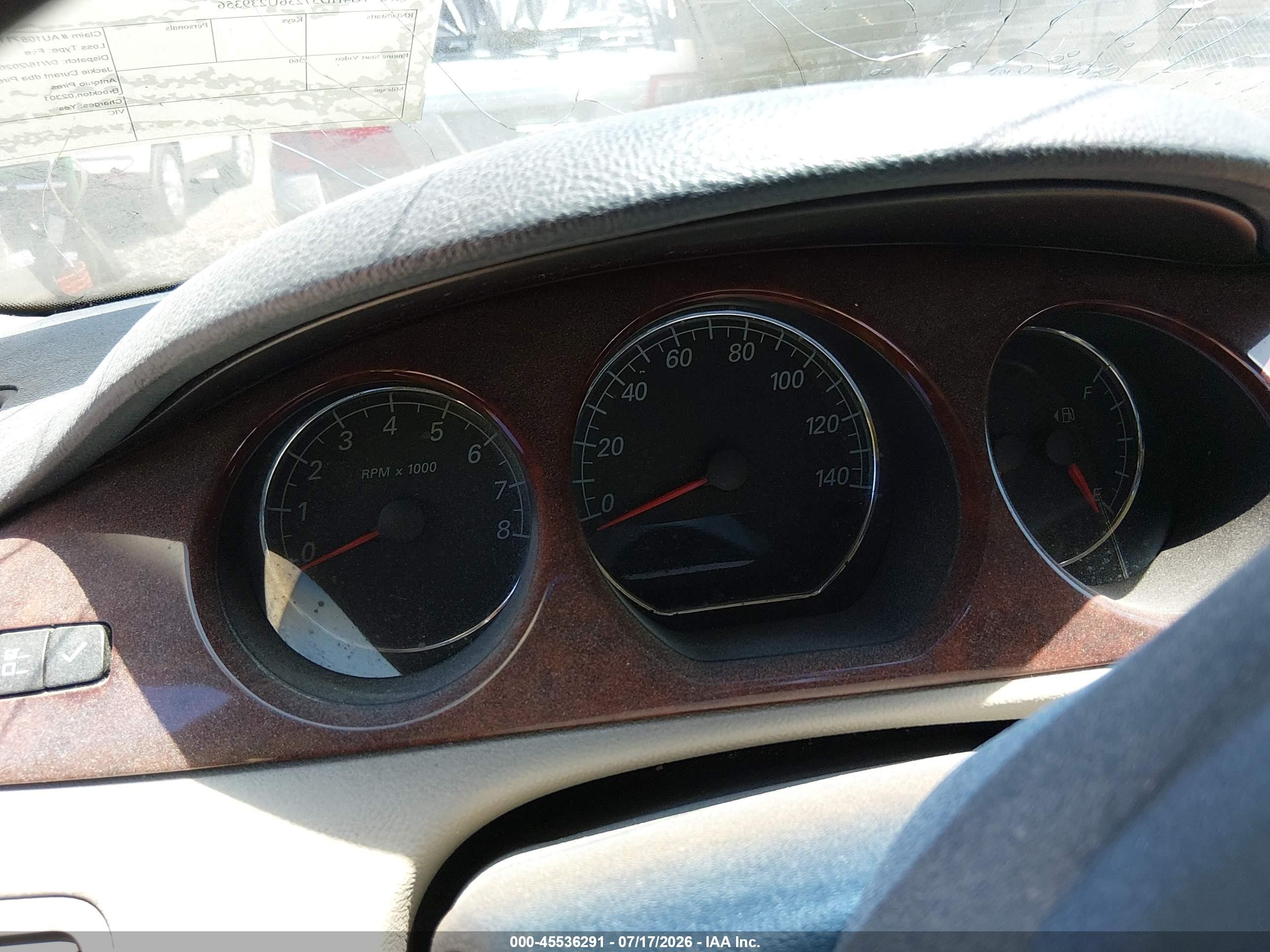2006 Buick Lucerne Cxl Синий vin: 1G4HD57236U239356