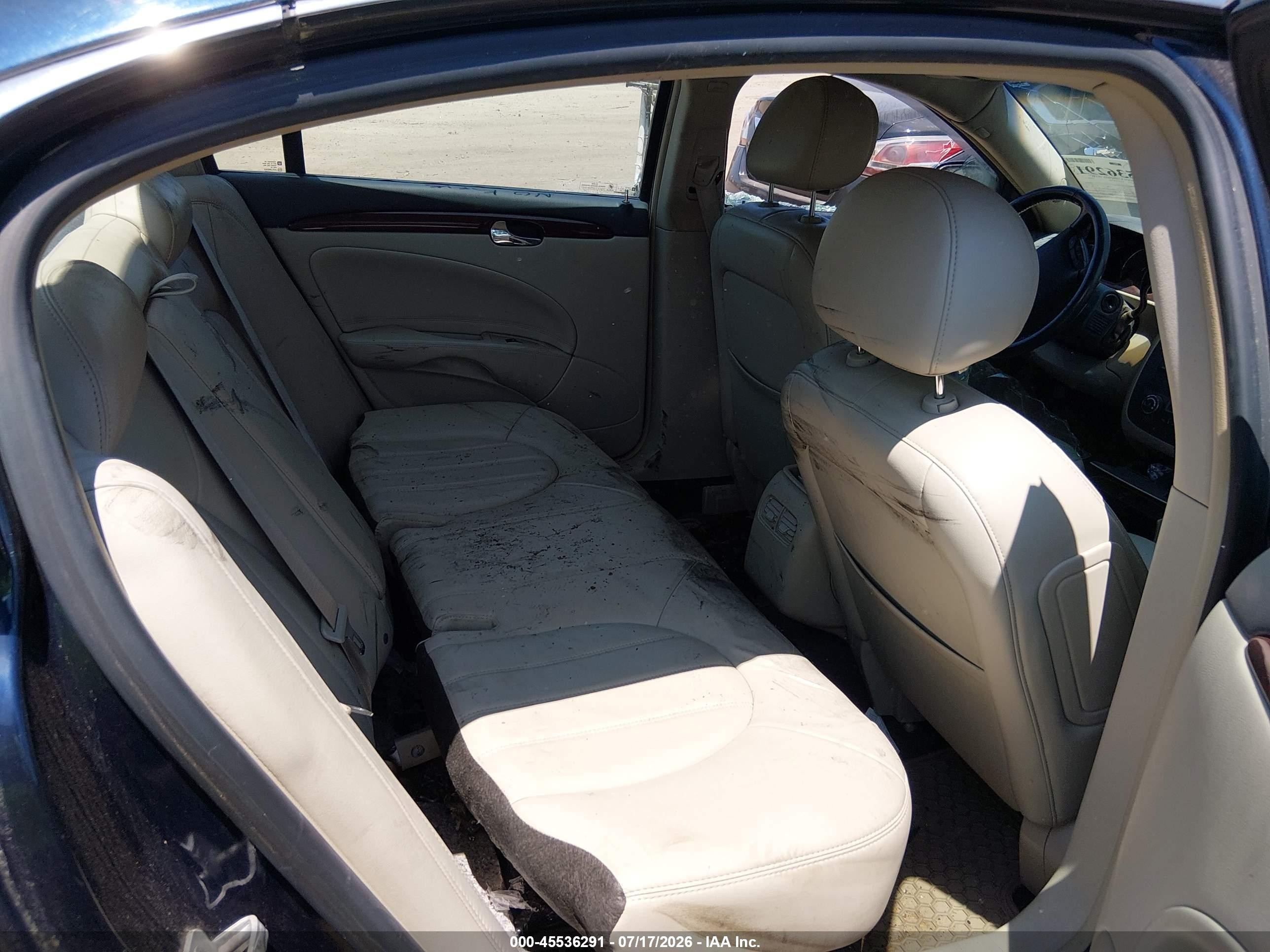 2006 Buick Lucerne Cxl Синий vin: 1G4HD57236U239356