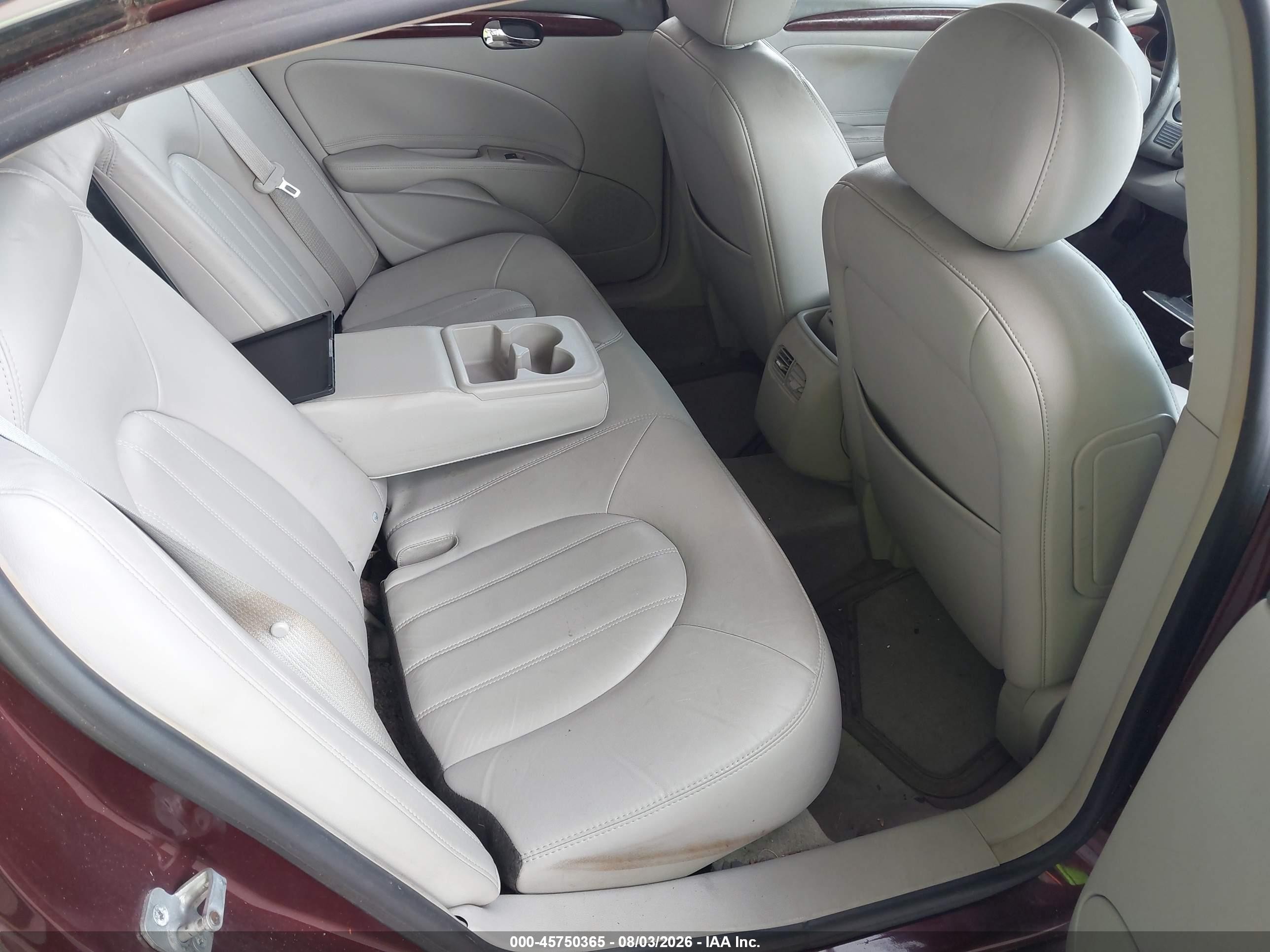 2006 Buick Lucerne Cxl Burgundy vin: 1G4HD57236U239664