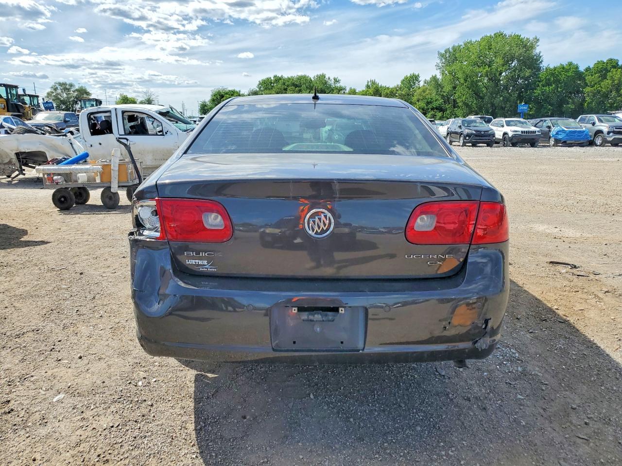 2007 Buick Lucerne Cxl Black vin: 1G4HD57237U225569