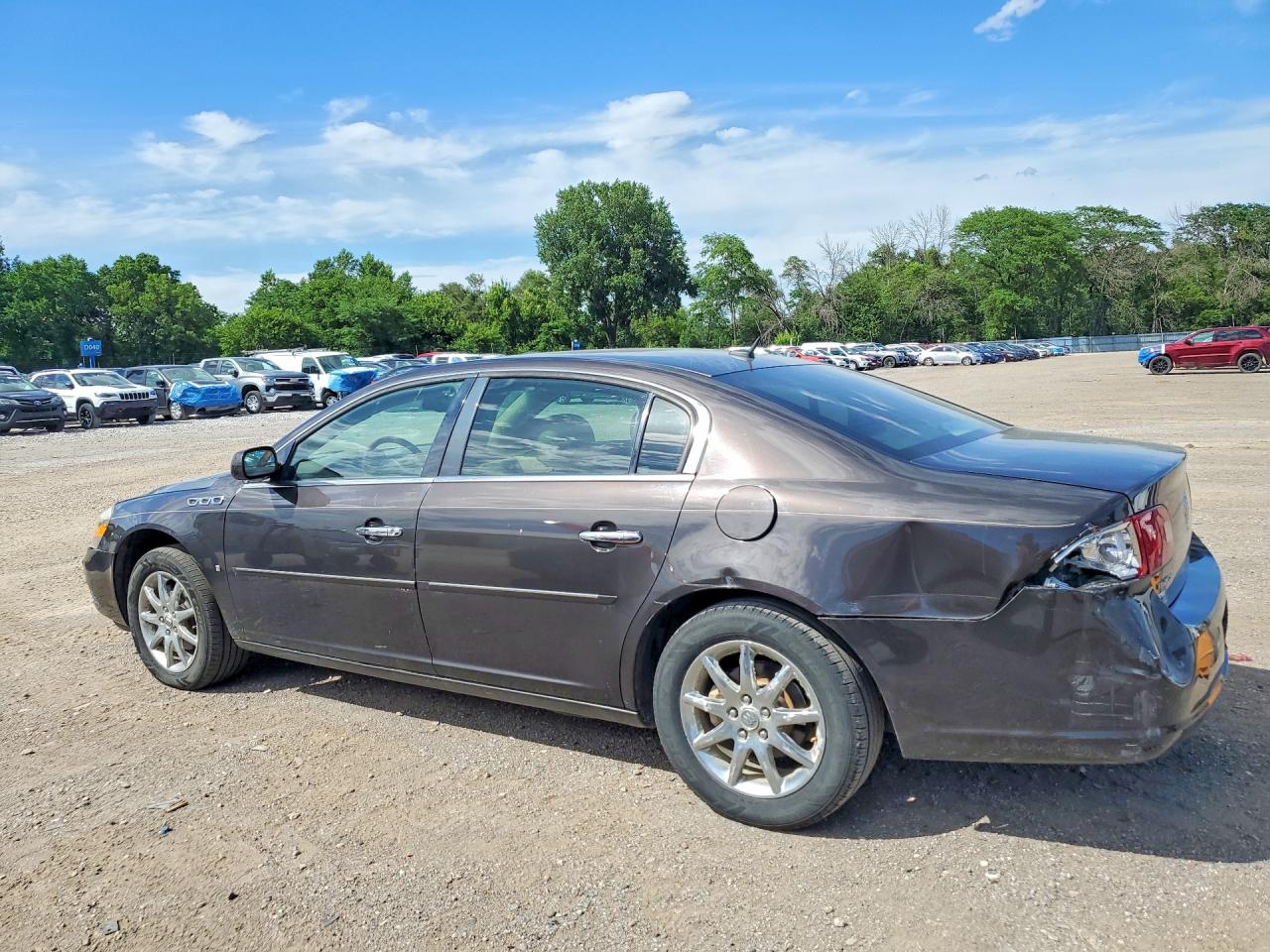 2007 Buick Lucerne Cxl Black vin: 1G4HD57237U225569