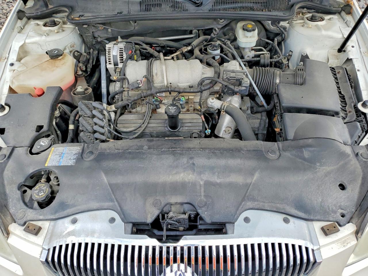 2007 Buick Lucerne Cxl White vin: 1G4HD57237U226950