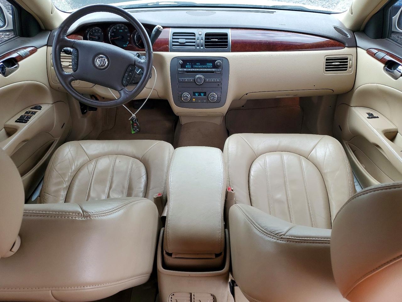 2007 Buick Lucerne Cxl White vin: 1G4HD57237U226950