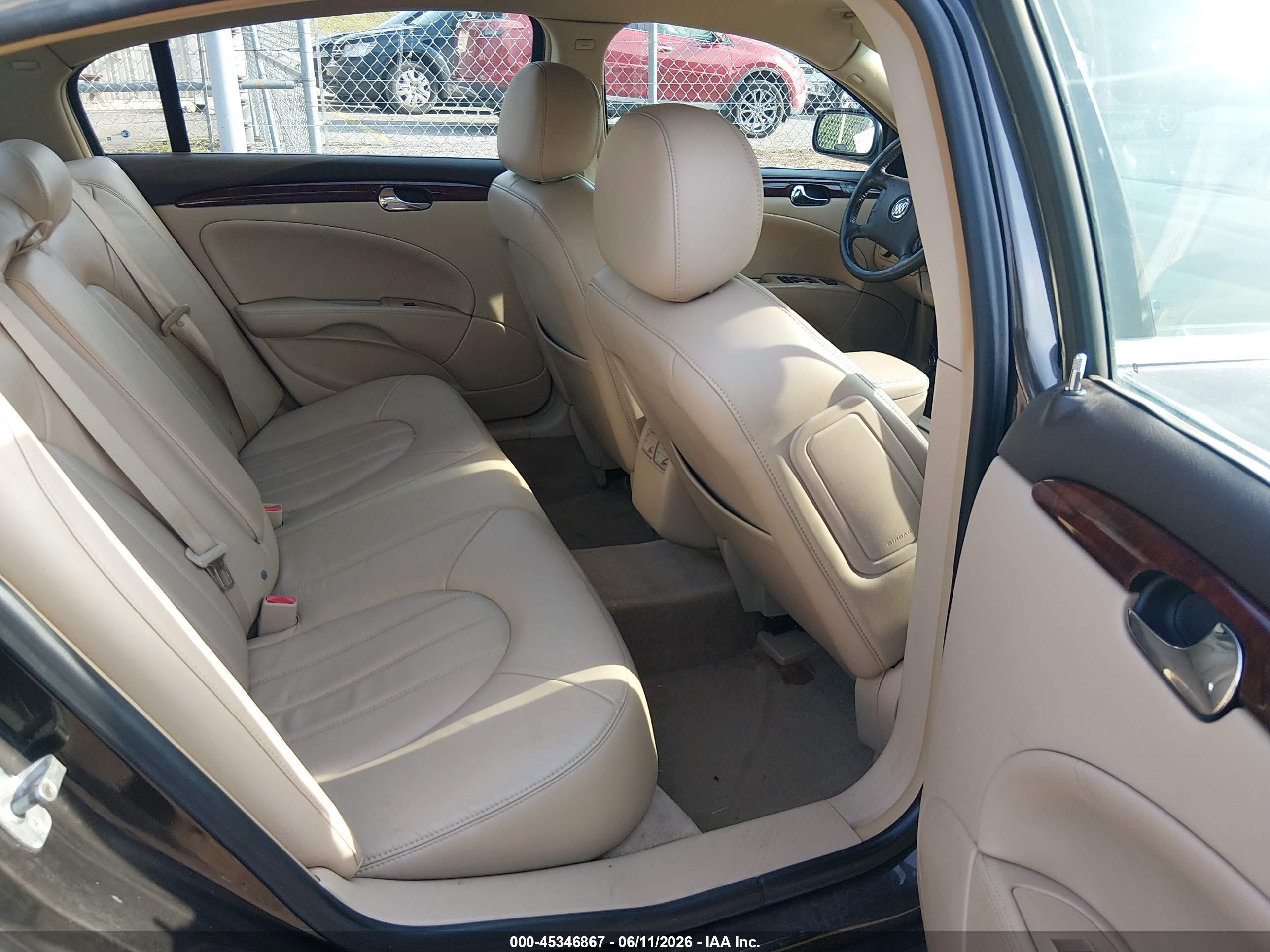 2007 Buick Lucerne Cxl Black vin: 1G4HD57237U236345