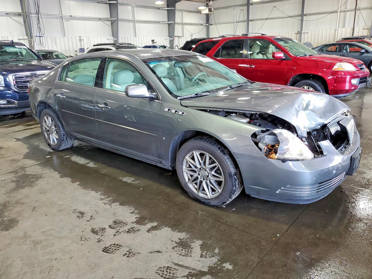 2008 Buick Lucerne Cxl Серый vin: 1G4HD57238U111752